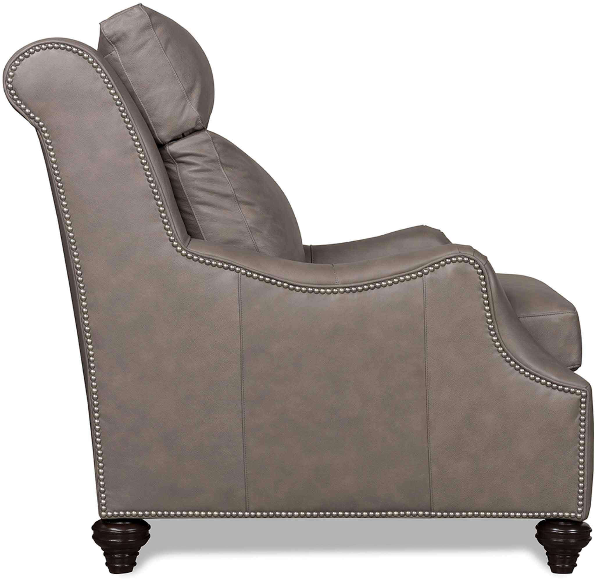 Abigail Leather Power Recliner With Articulating Headrest - Image 5