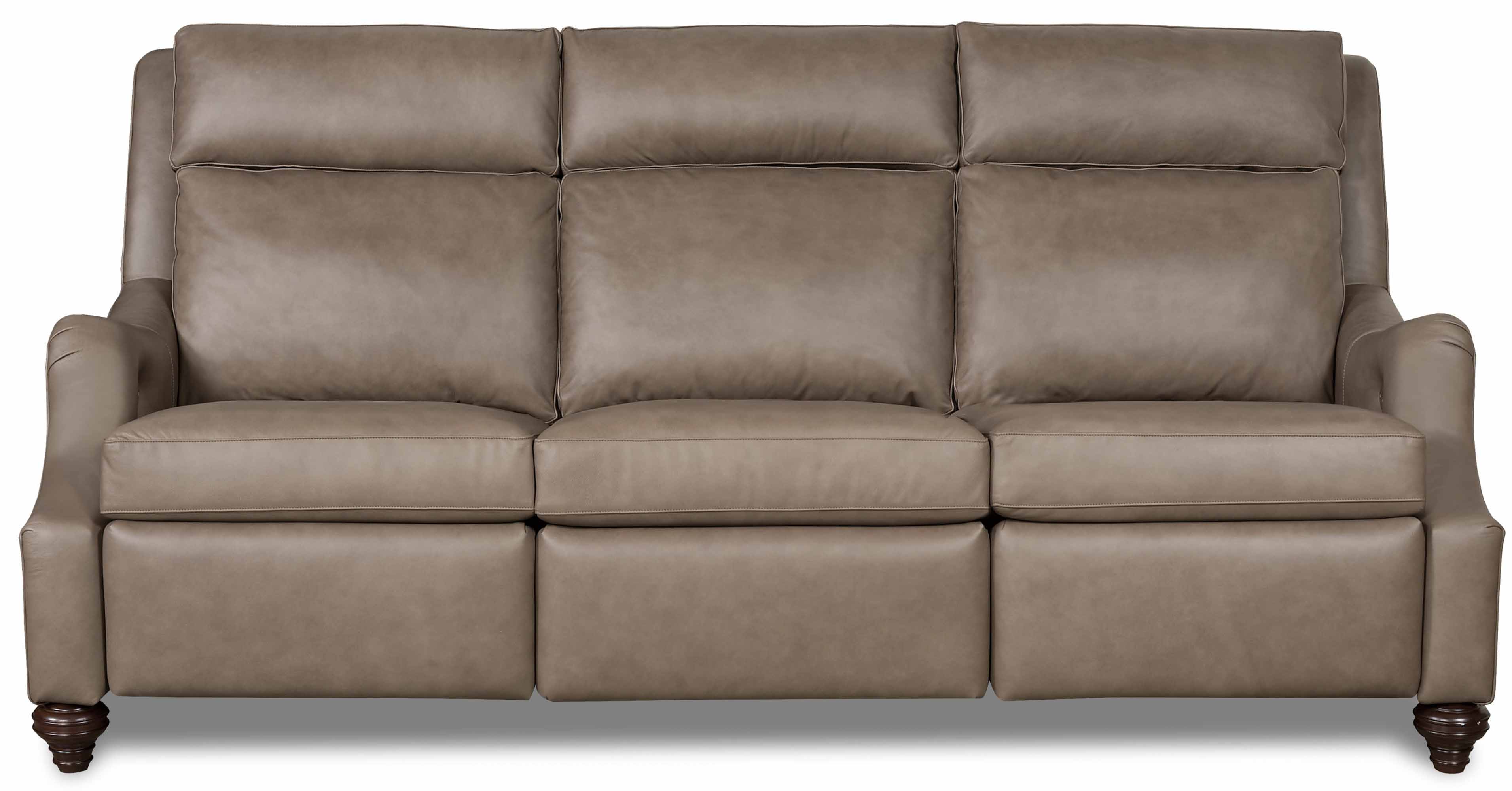 Abigail Leather Power Reclining Loveseat With Articulating Headrest - Image 2