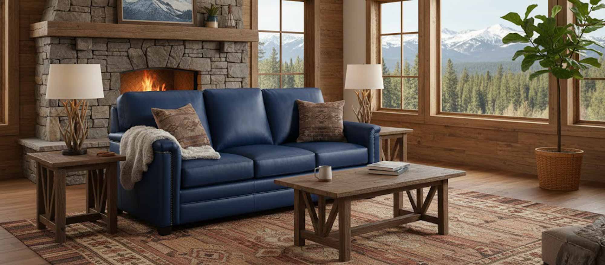 Americano Leather Sofa - Image 3