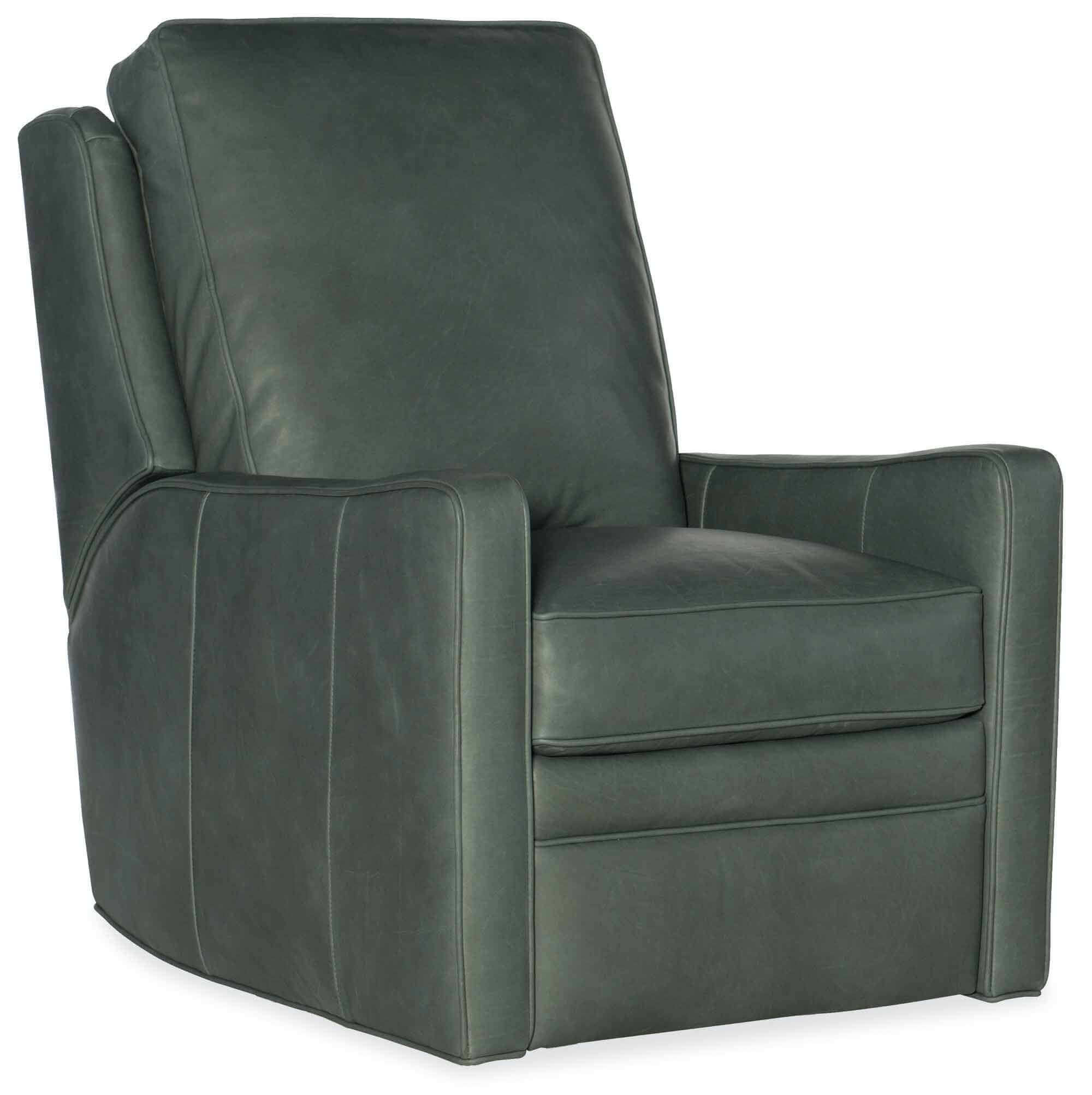 Ani Leather Swivel Glider Recliner - Image 3
