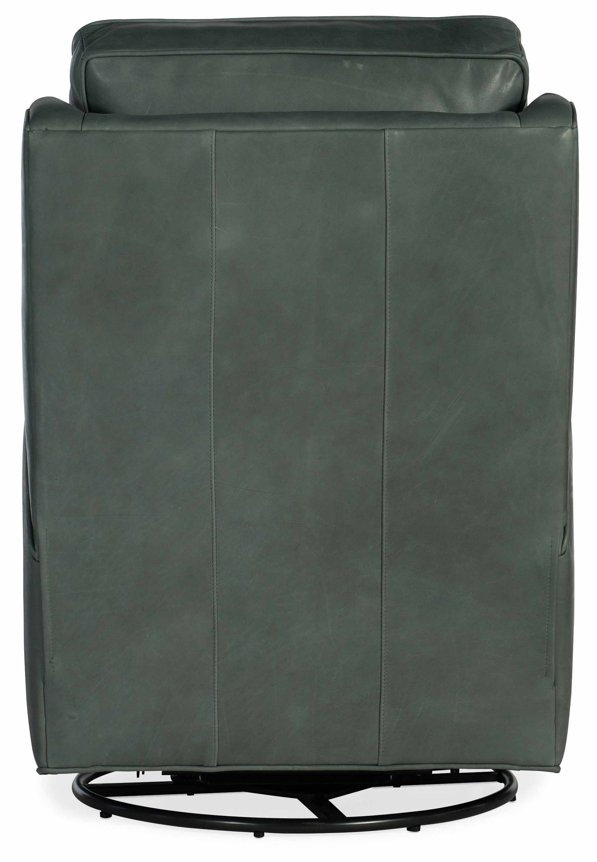 Ani Leather Swivel Glider Recliner - Image 5