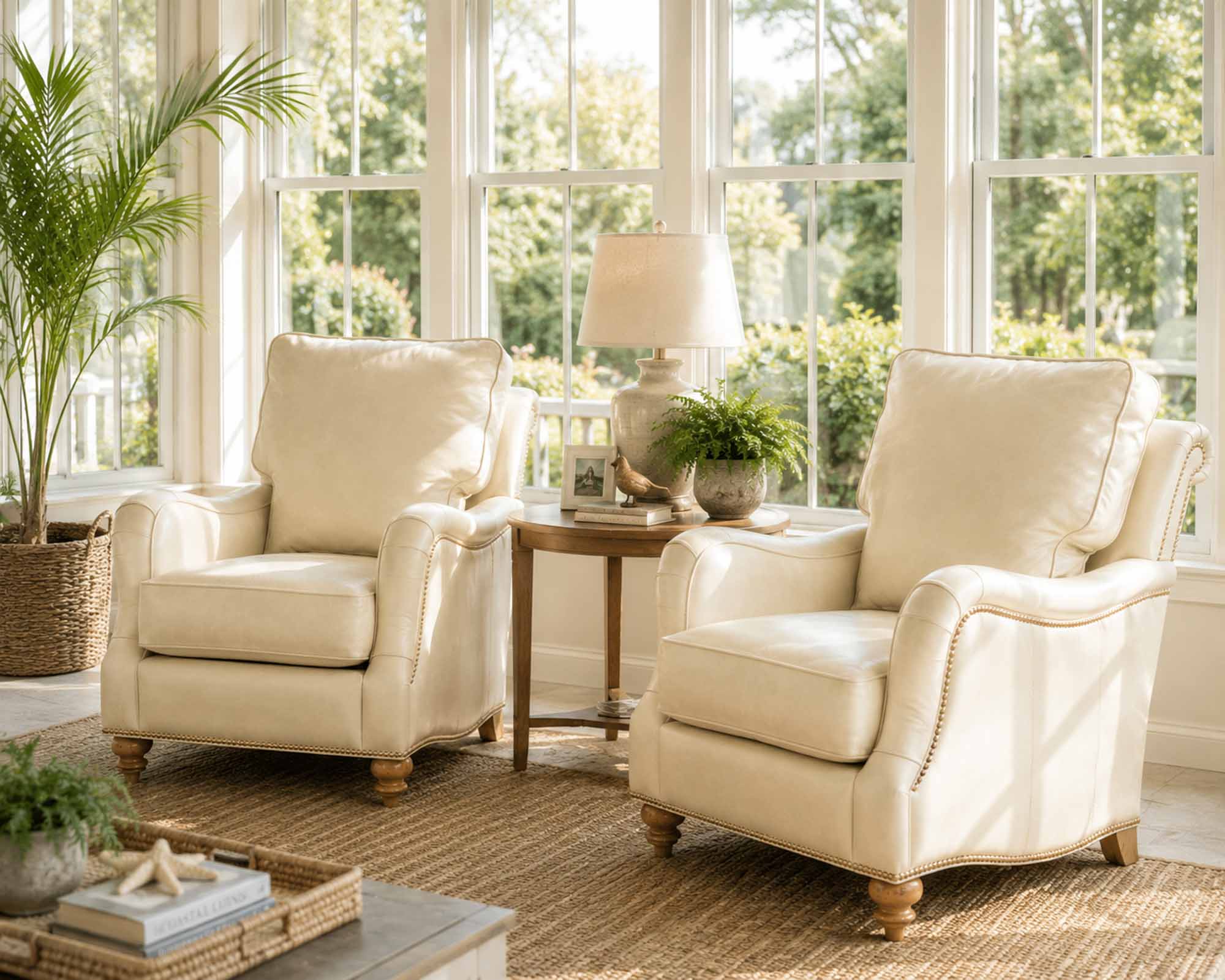 Annabelle Leather Chair - Image 3