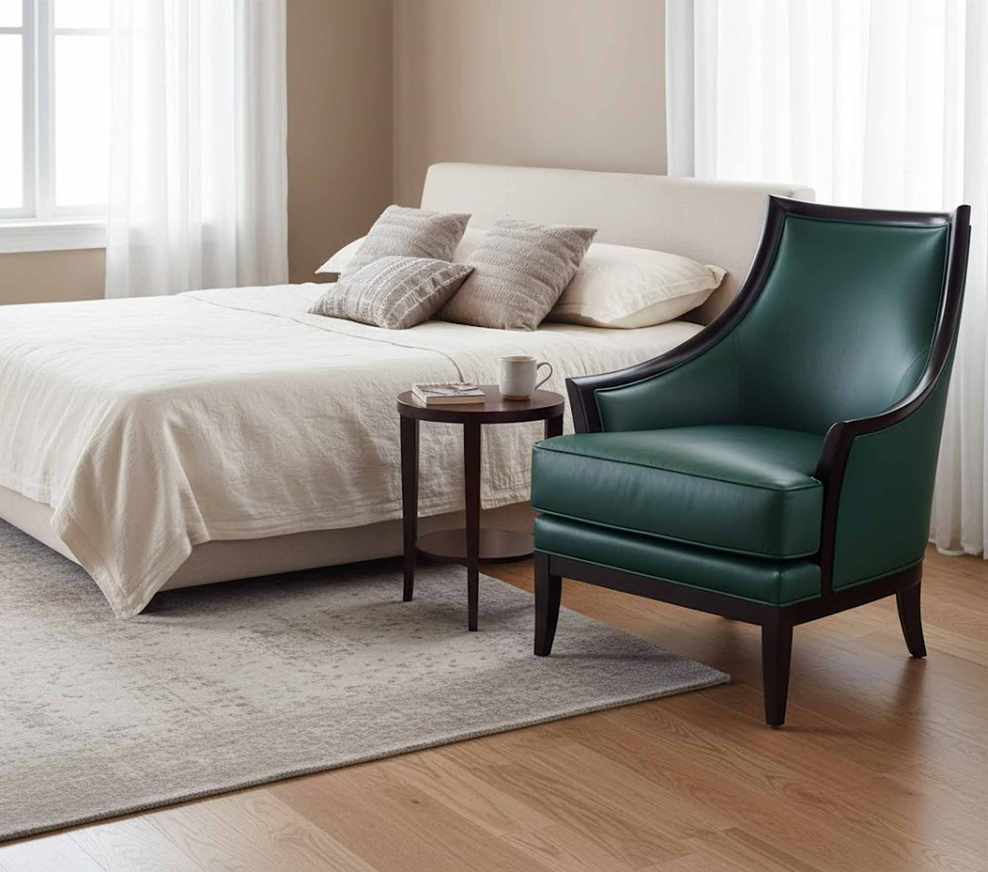 Aria Leather Chair - Image 3