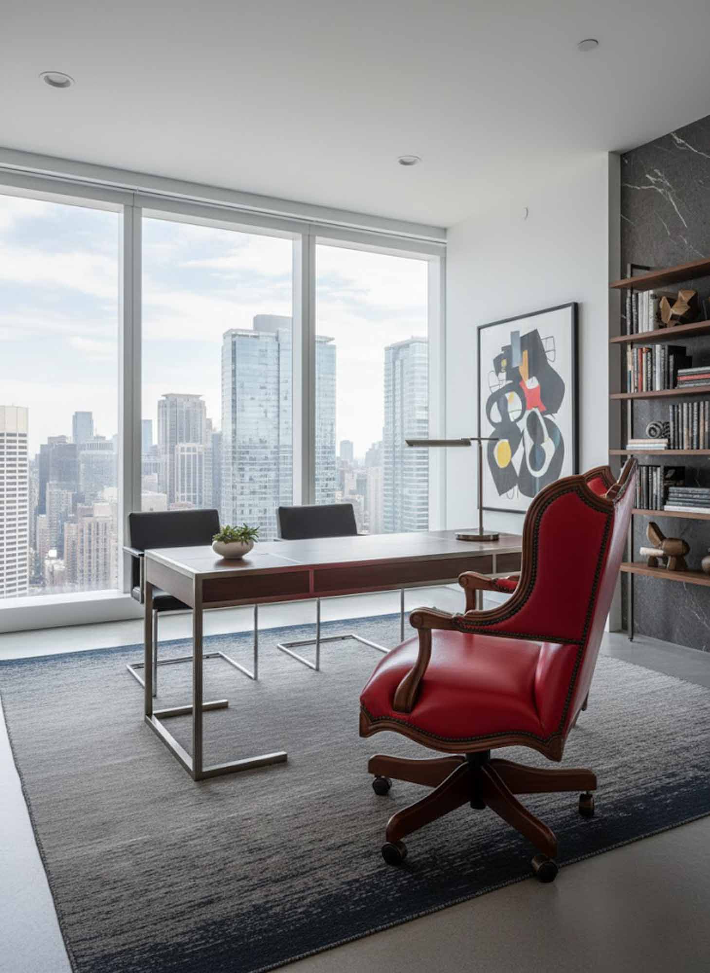 Arthur Leather Executive Chair - Image 6