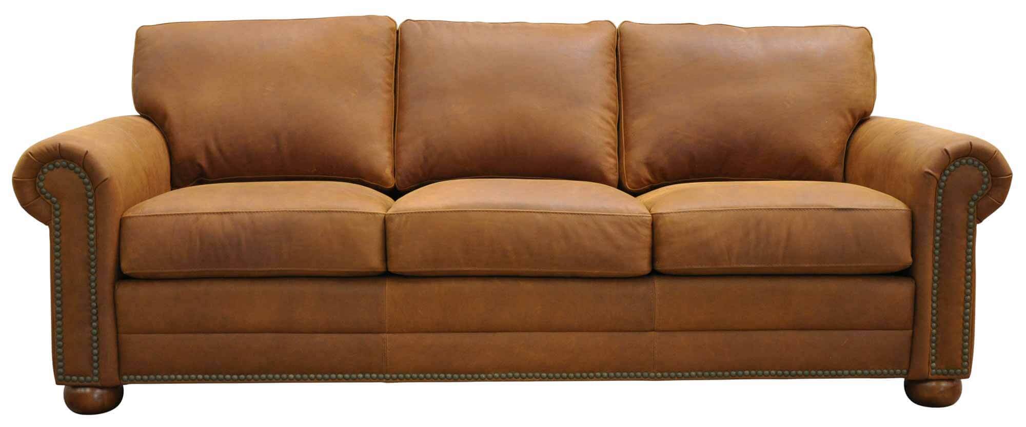 Athens Leather Sofa - Image 2