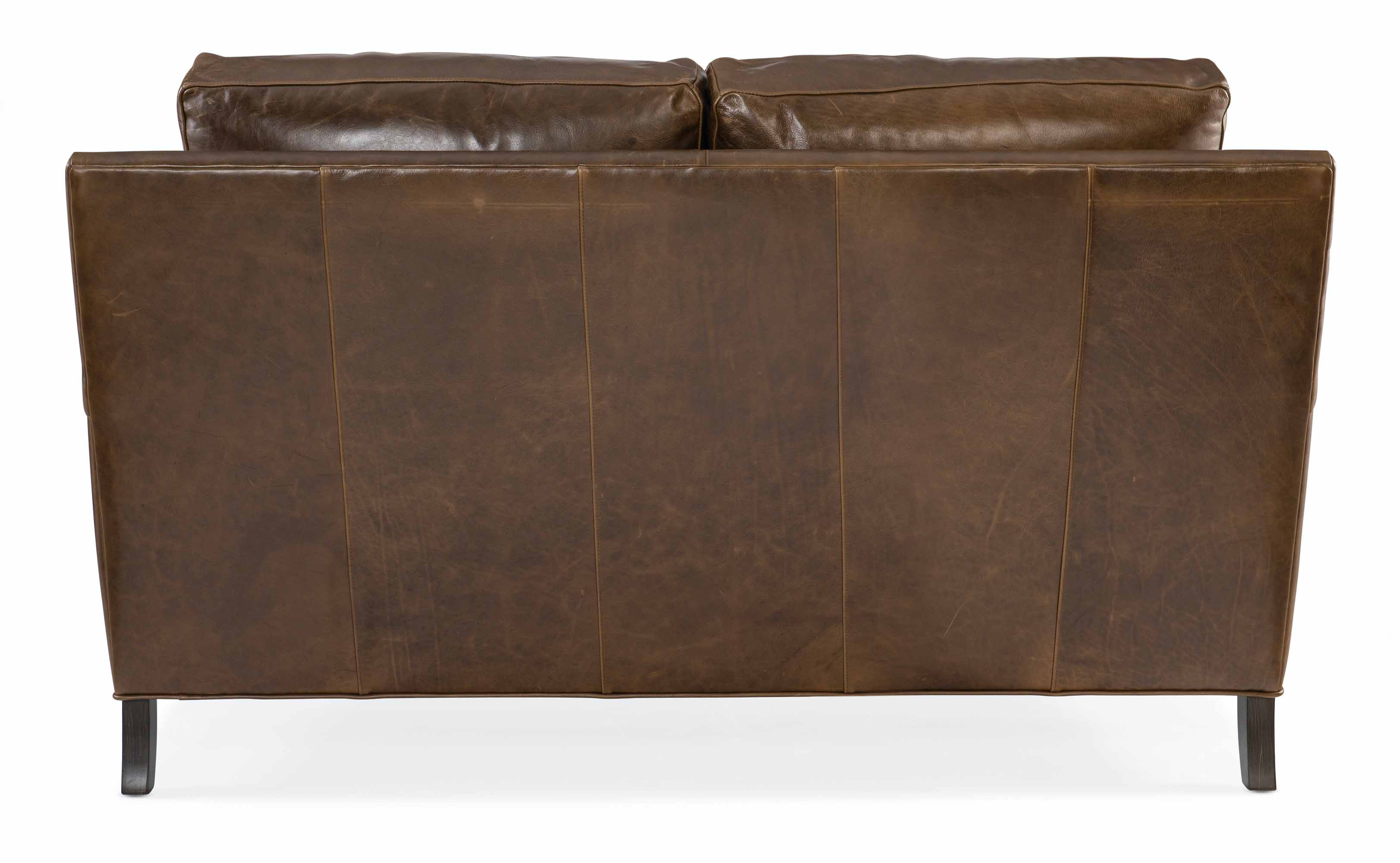 Barker Leather Loveseat - Image 4