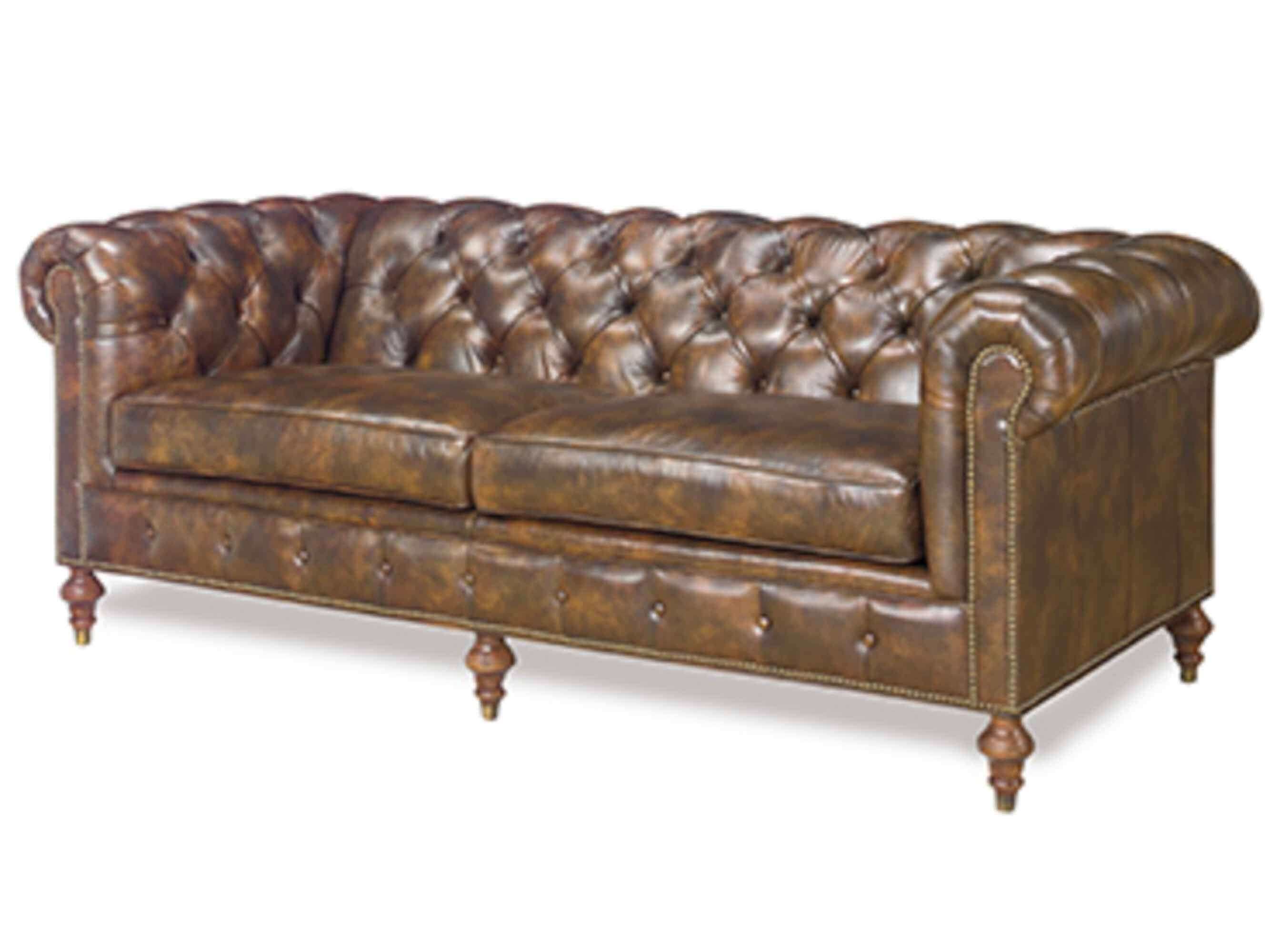 Baton Rouge Leather Short Sofa - Image 4