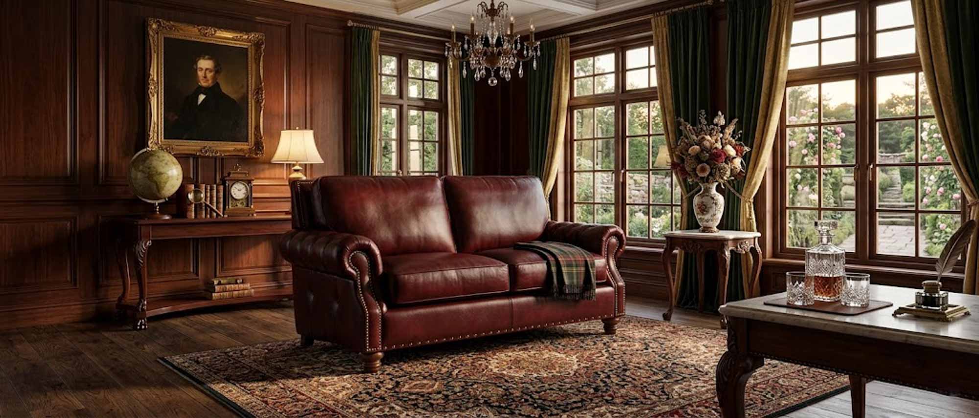 Beverly Leather Loveseat - Image 3