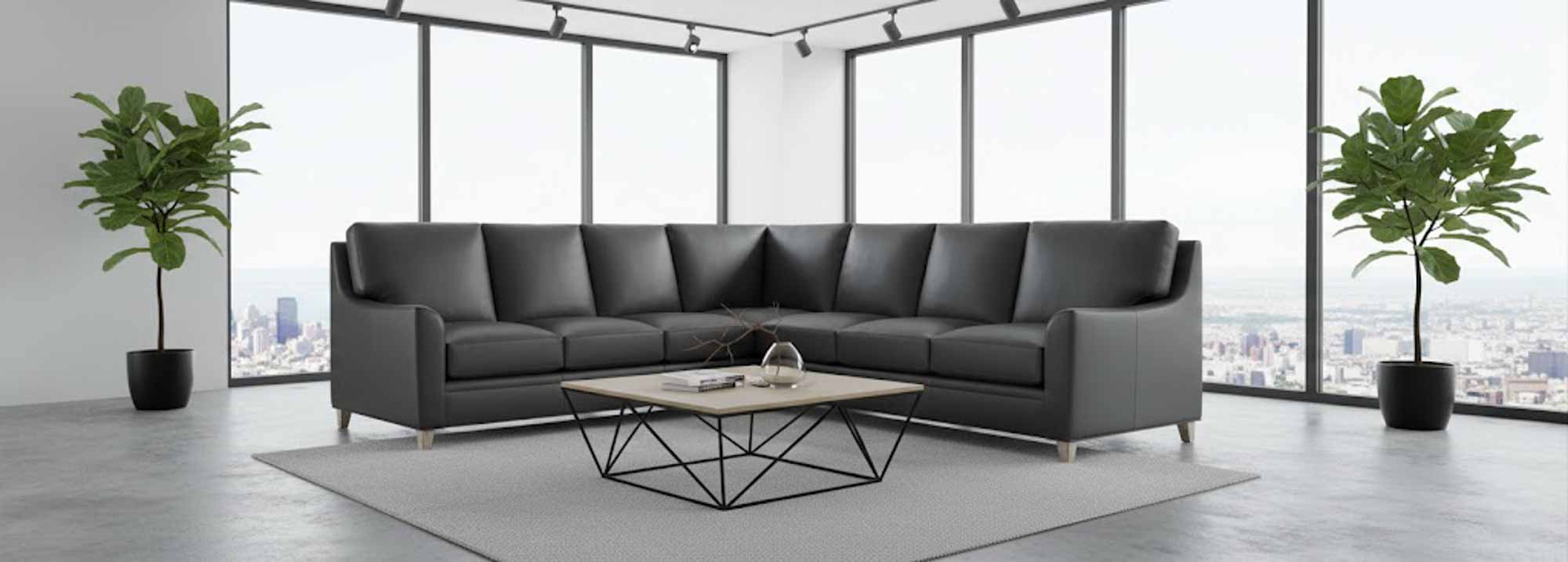 Breckenridge Leather Sectional - Image 3