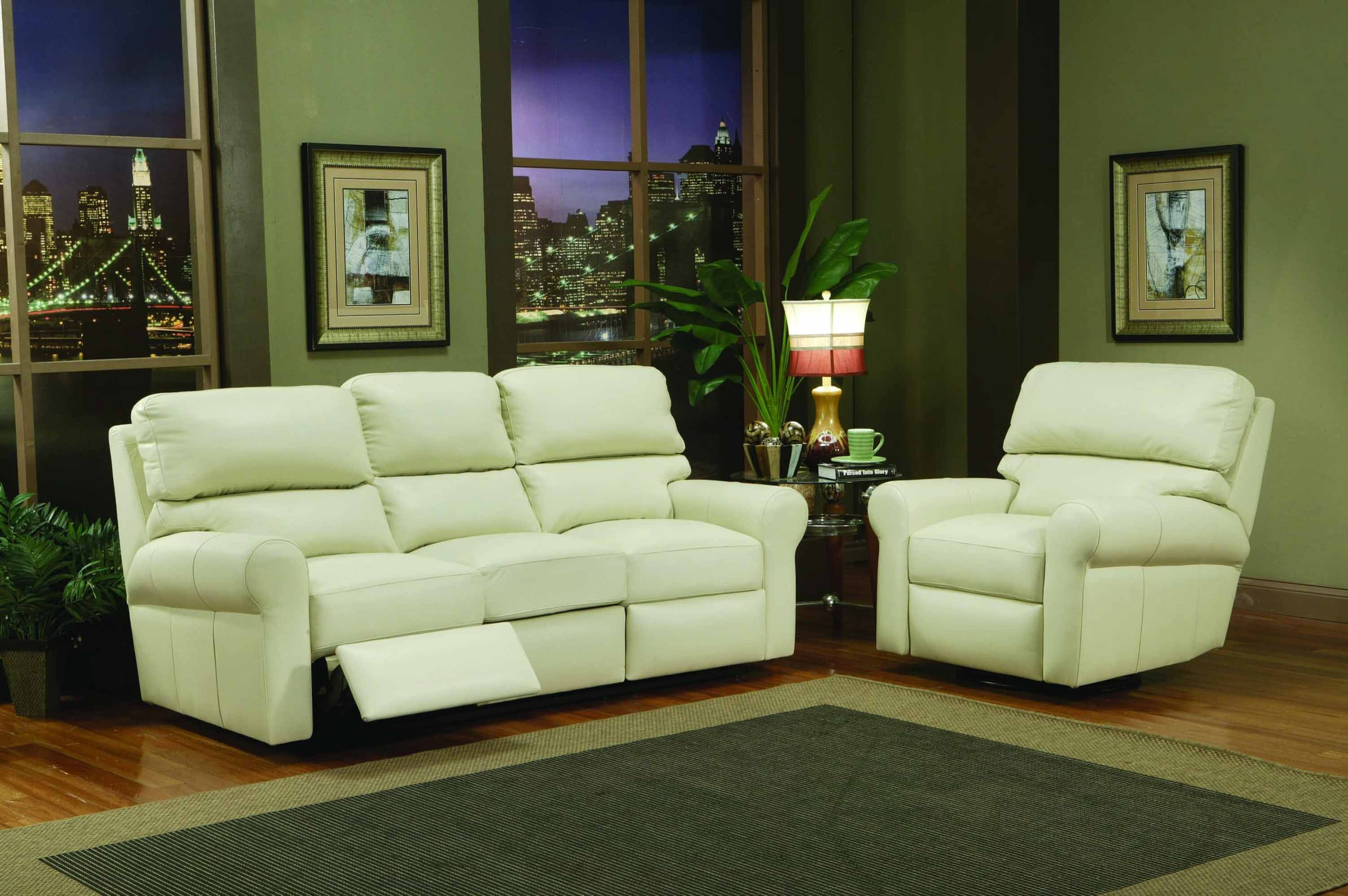 Brookfield Leather Reclining Loveseat - Image 5