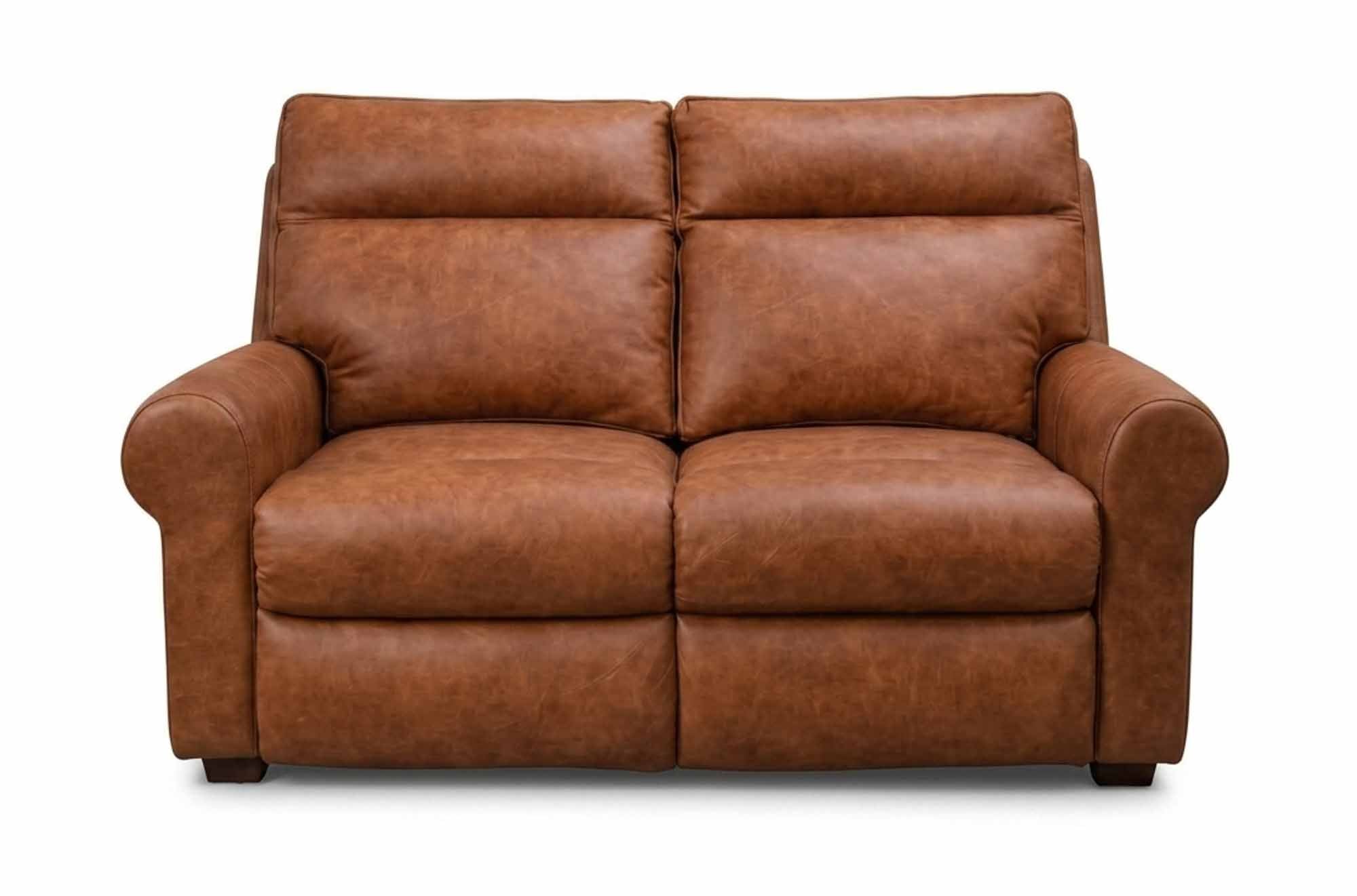 Brookhurst Leather Loveseat