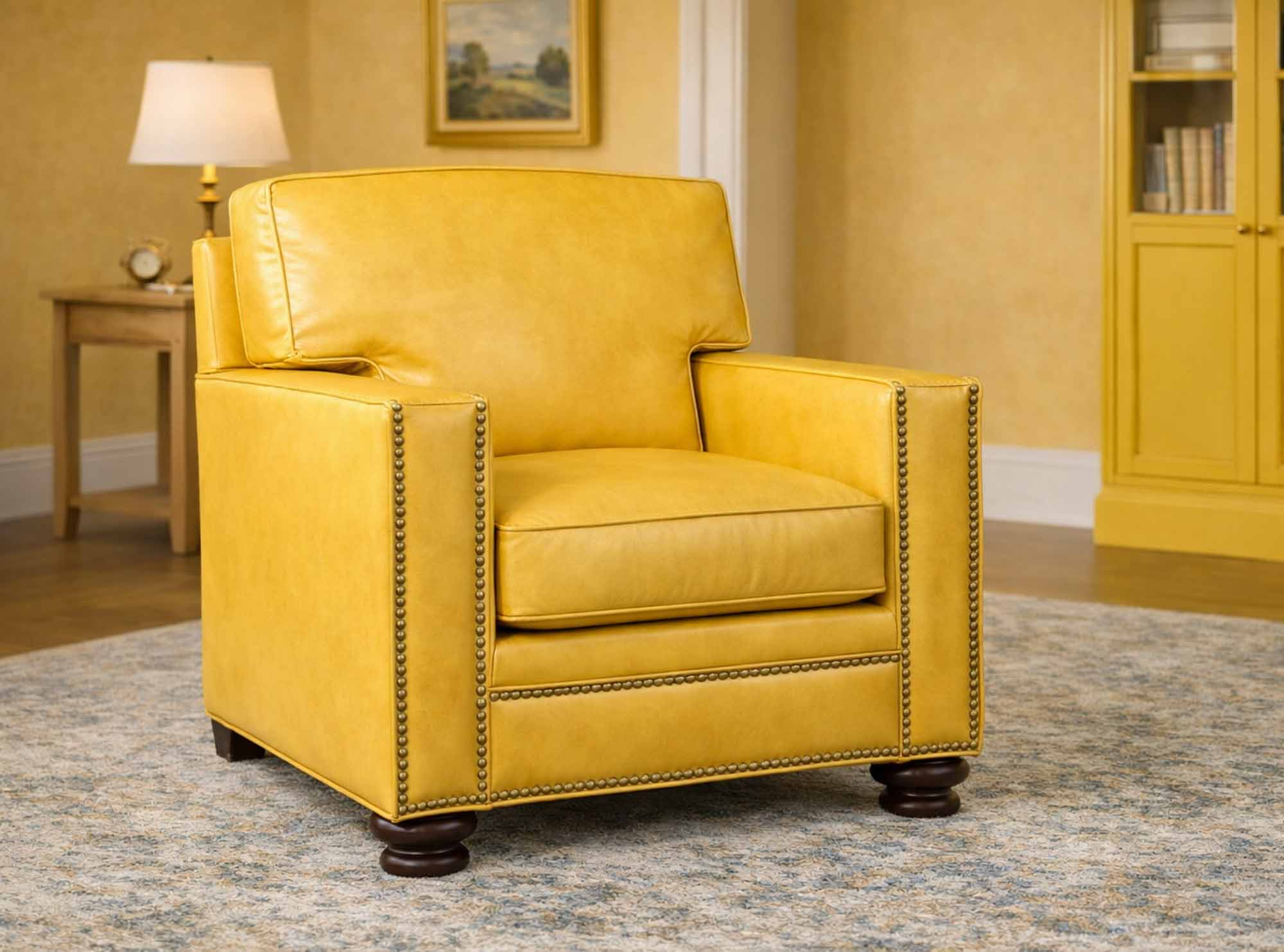 Butte Leather Chair - Image 6