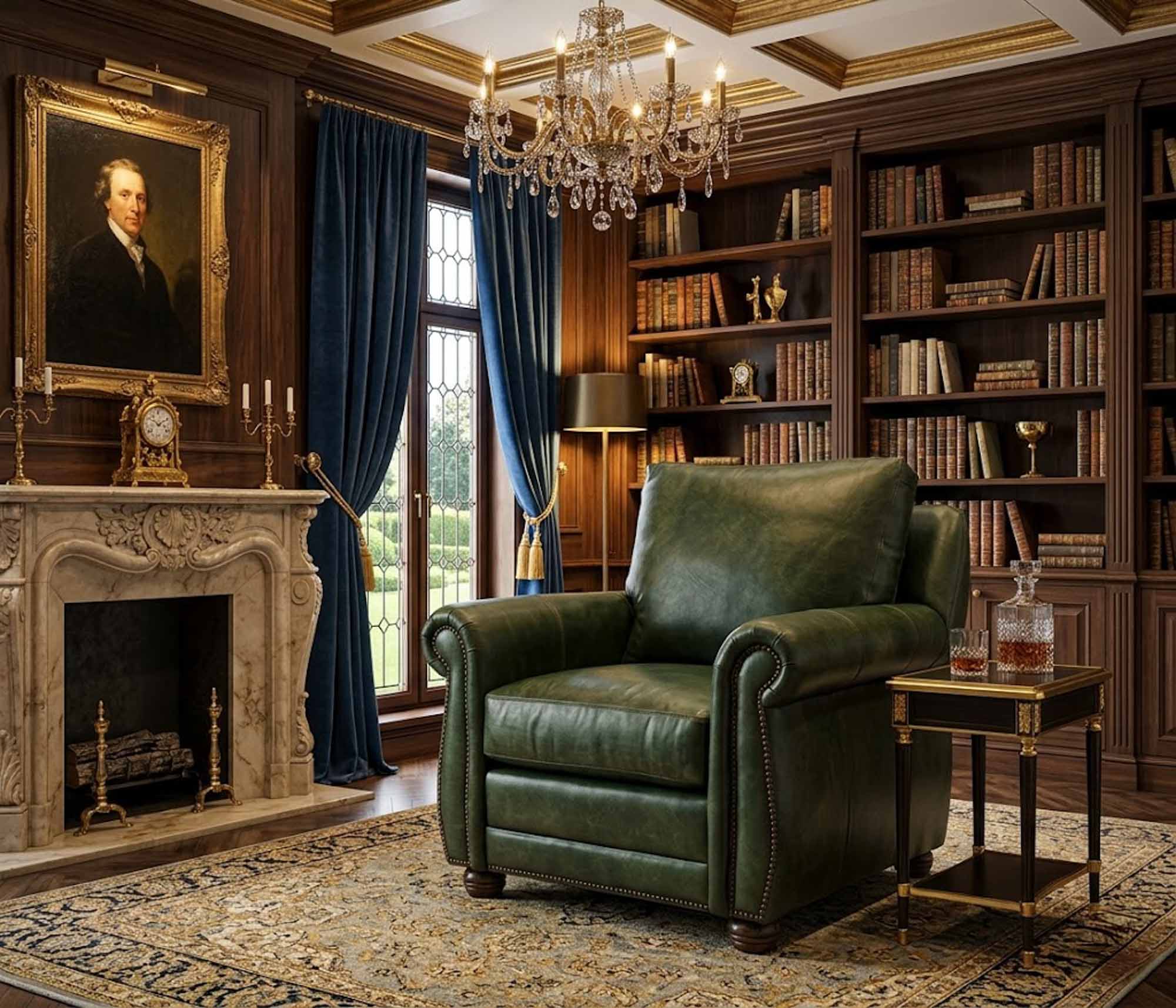 Chapman Leather Chair - Image 2