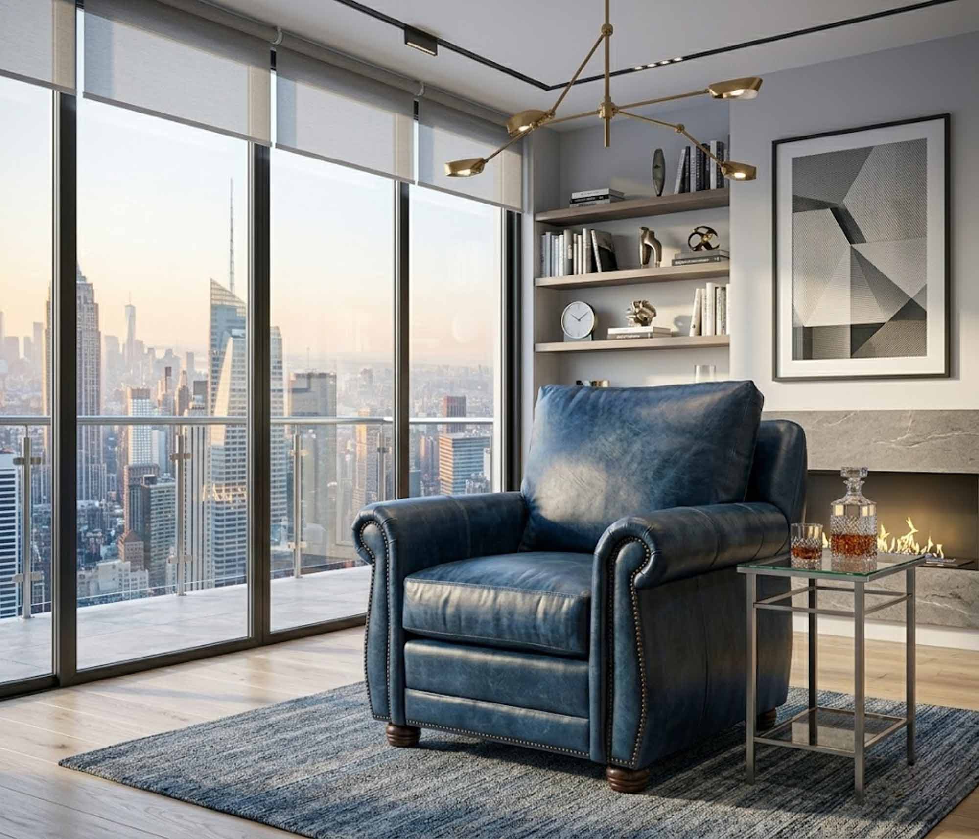 Chapman Leather Chair - Image 3
