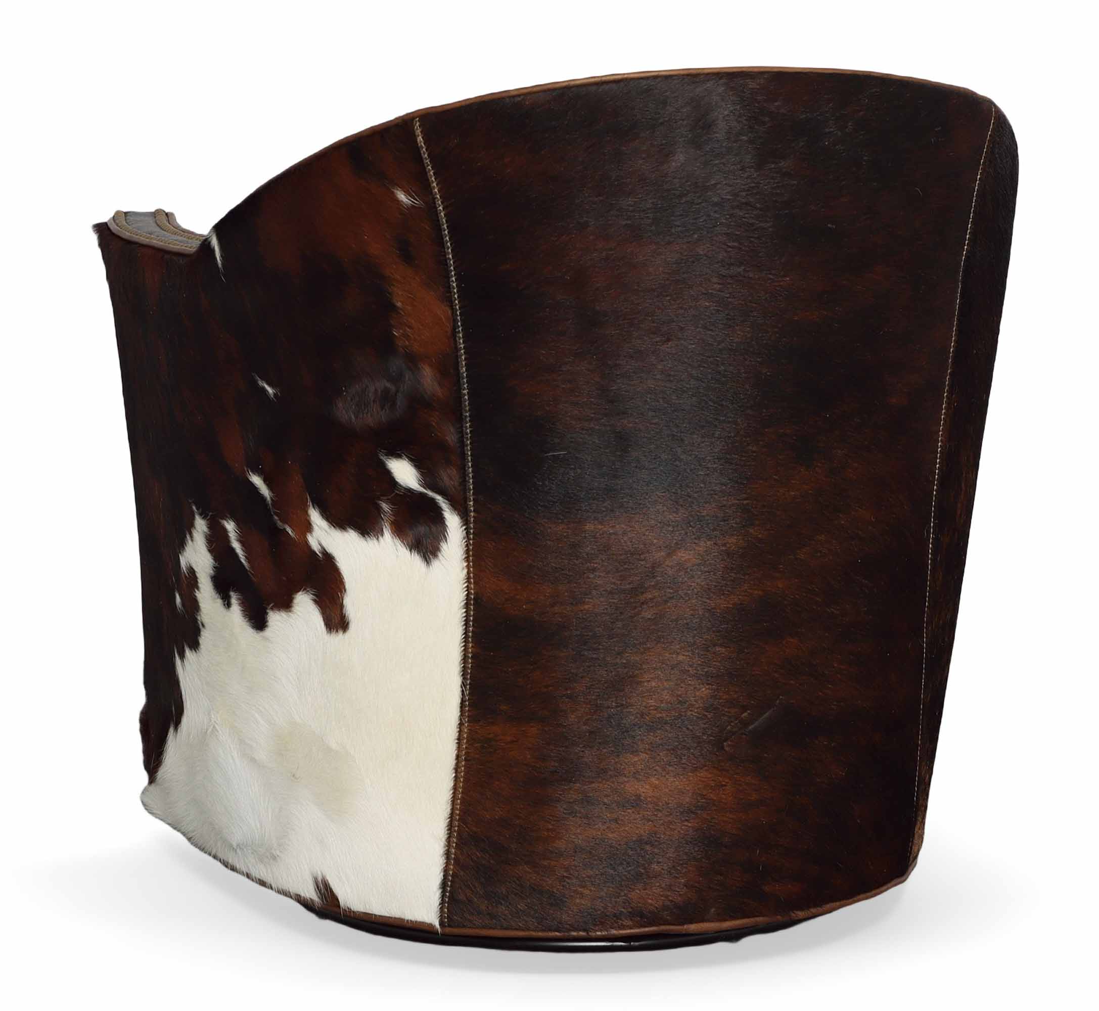 Chesney Leather Swivel Chair - Image 2