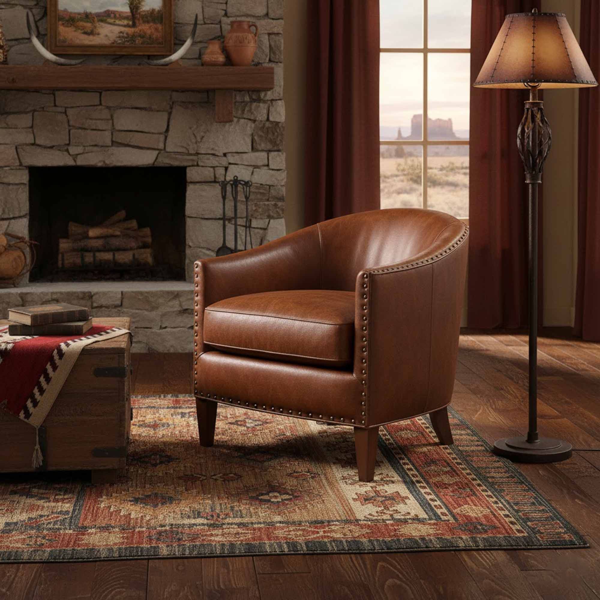 City Leather Chair - Image 2