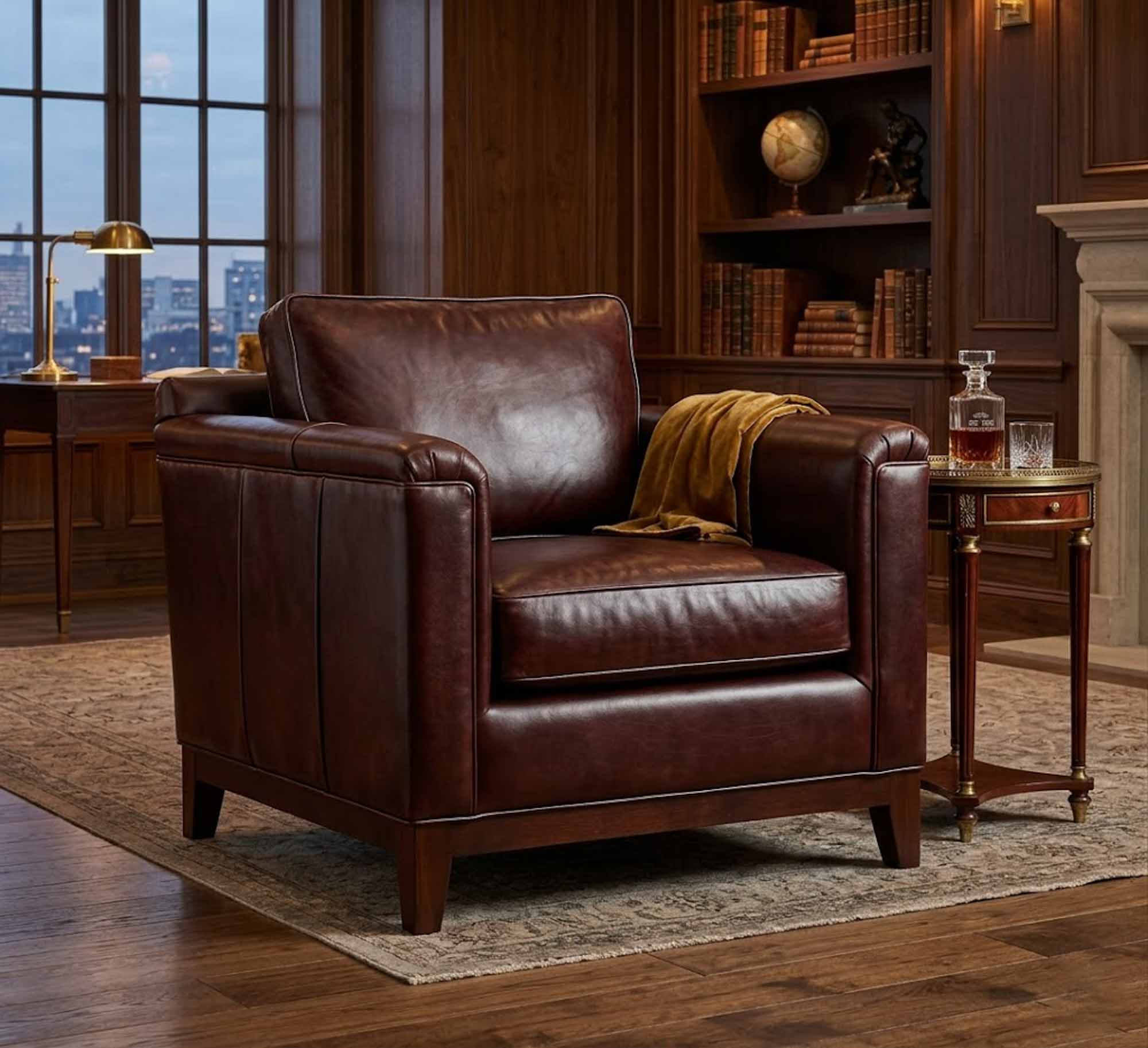 Cloud Nine Leather Chair - Image 4