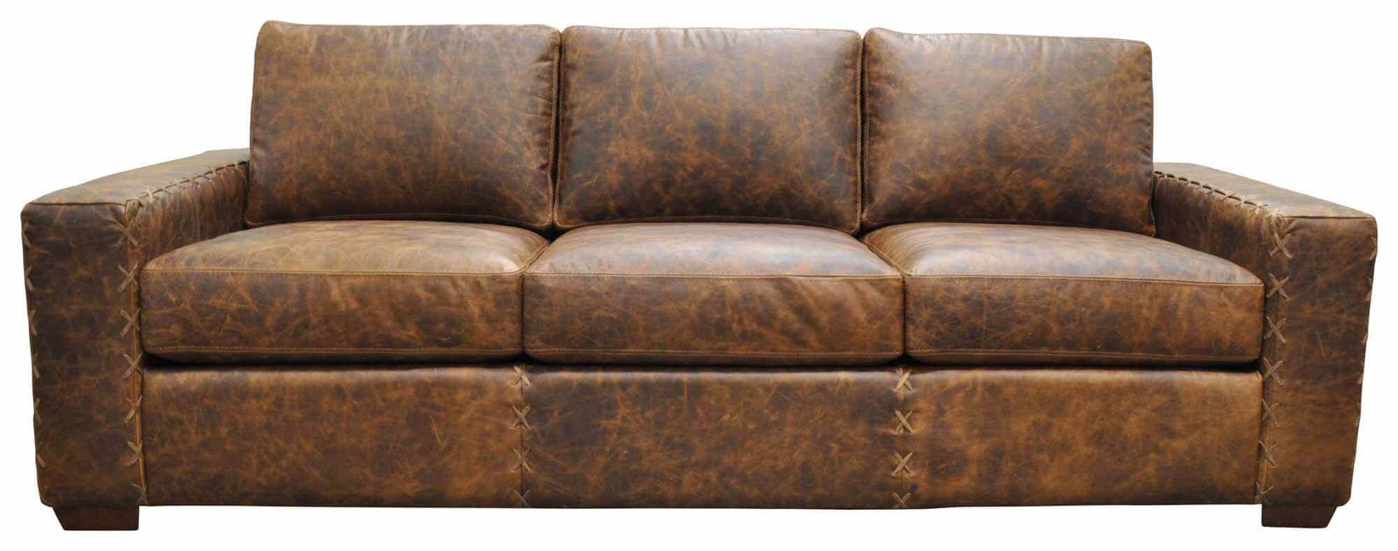 Colorado Leather Queen Size Sofa Sleeper - Image 2