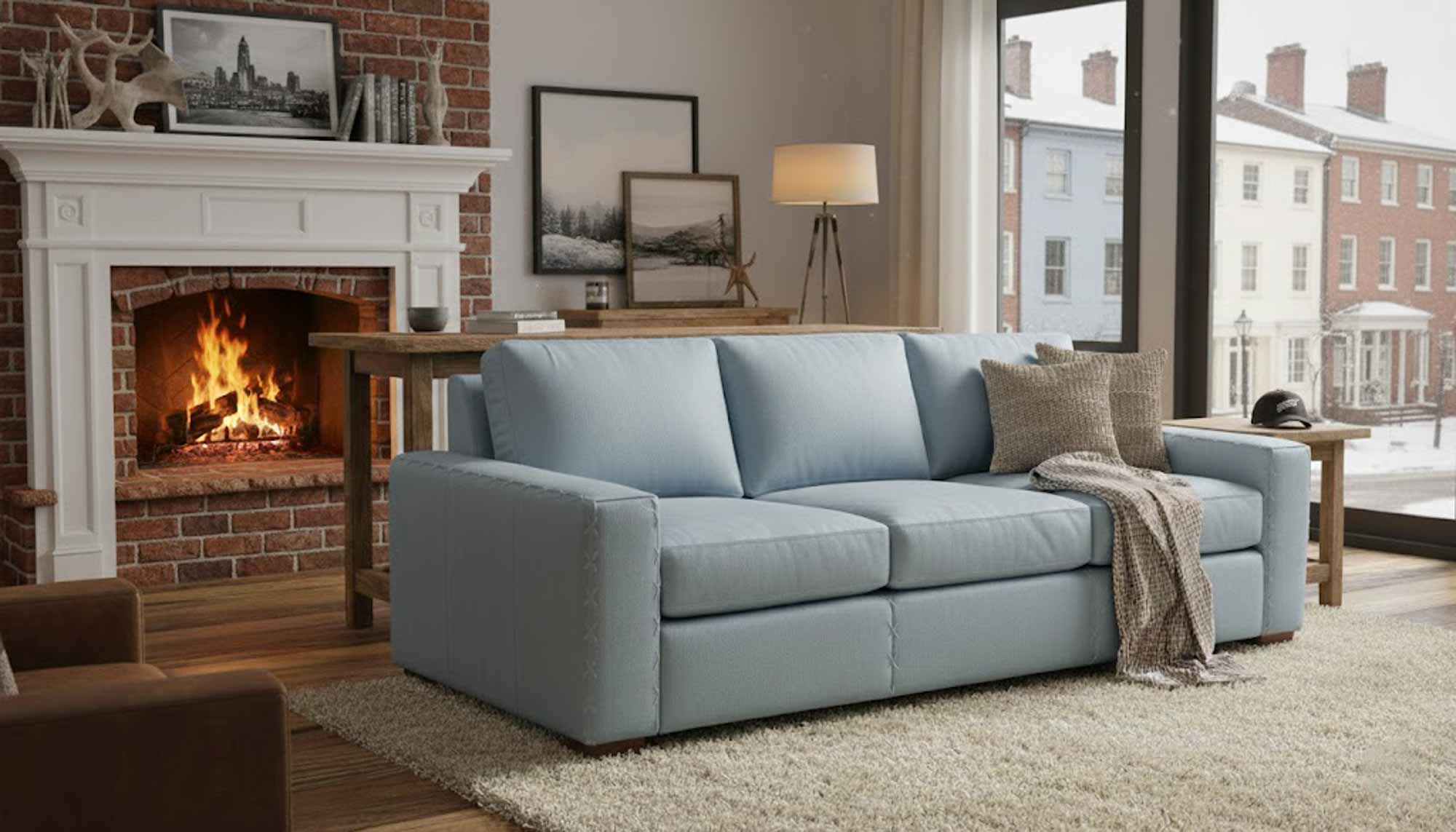 Colorado Leather Sofa - Image 12