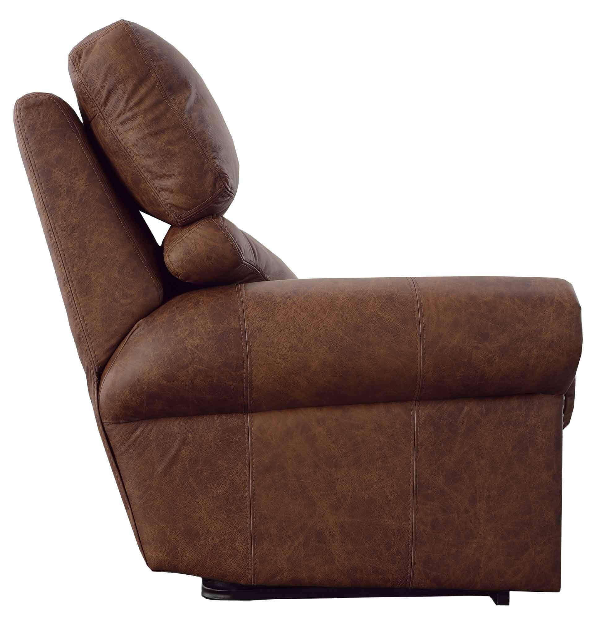 Connor Leather Swivel Glider Recliner - Image 3