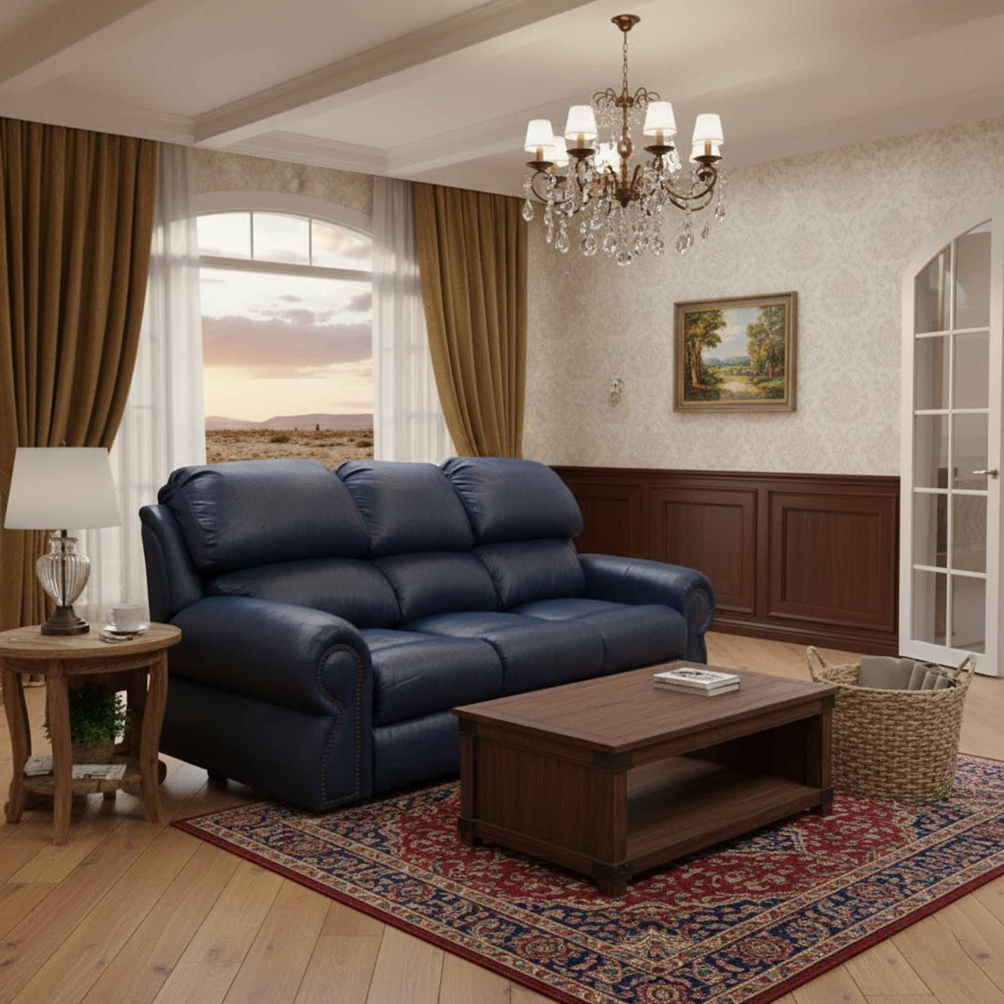 Cortina Leather Sofa - Image 4