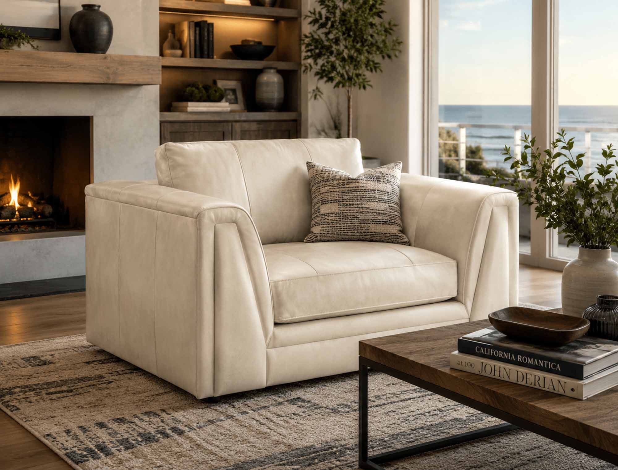 Crew Leather Chair - Image 10