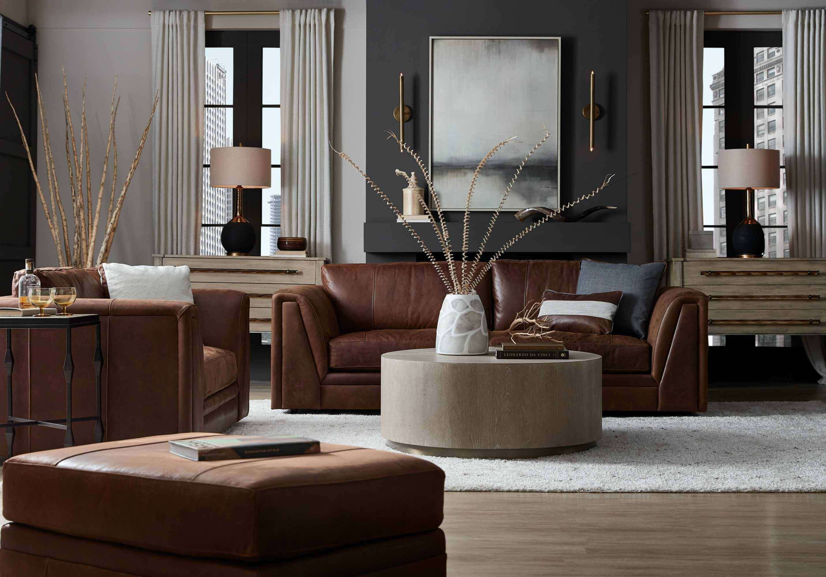 Crew Leather Chair - Image 9