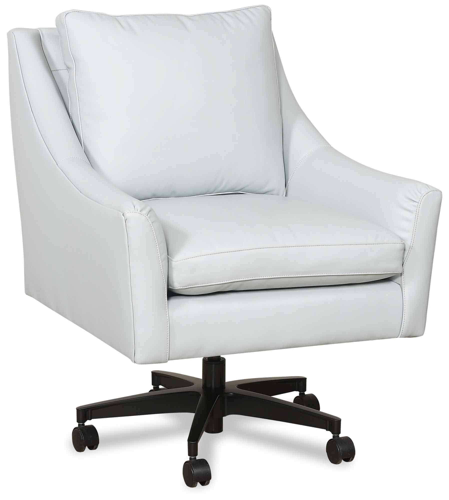 Sadie Leather Swivel Office Chair - Image 2
