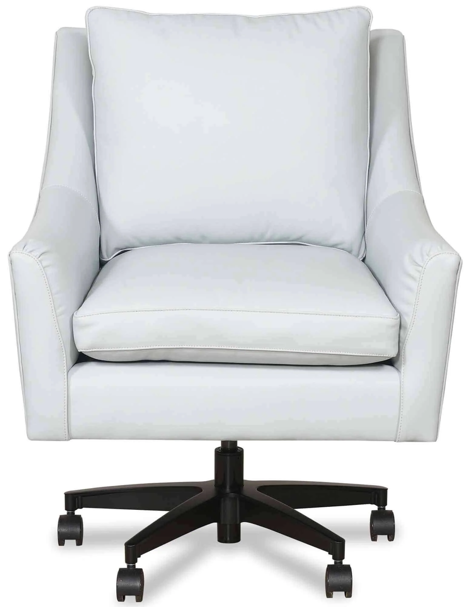 Sadie Leather Swivel Office Chair - Image 3
