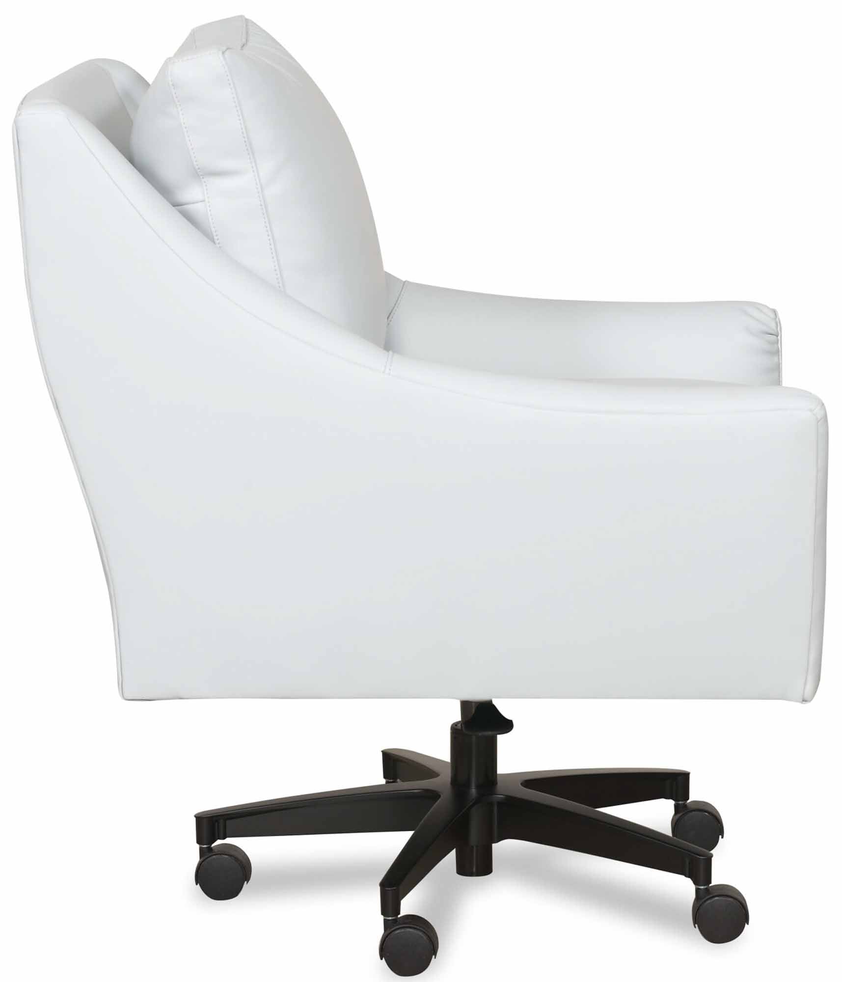 Sadie Leather Swivel Office Chair - Image 4