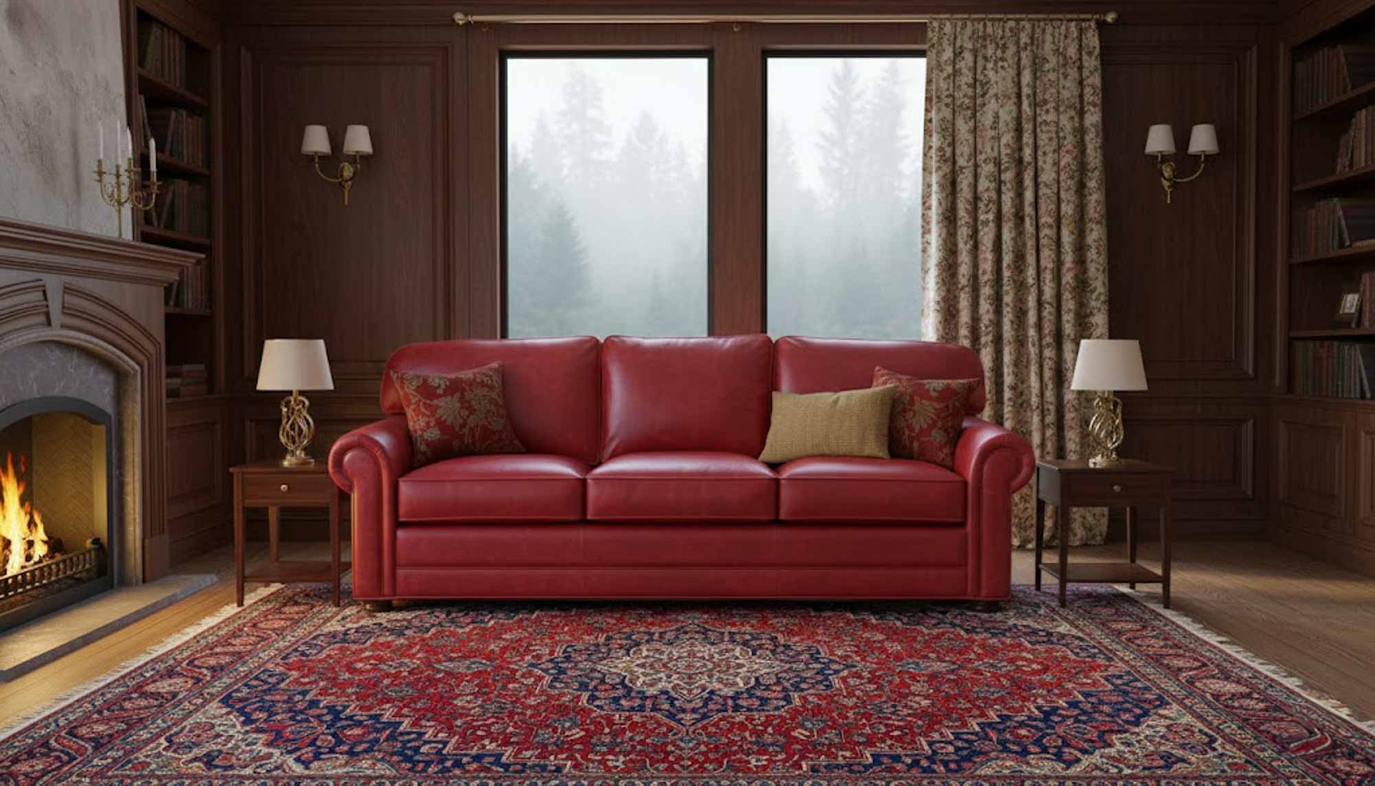 Dalton Leather Sofa - Image 3