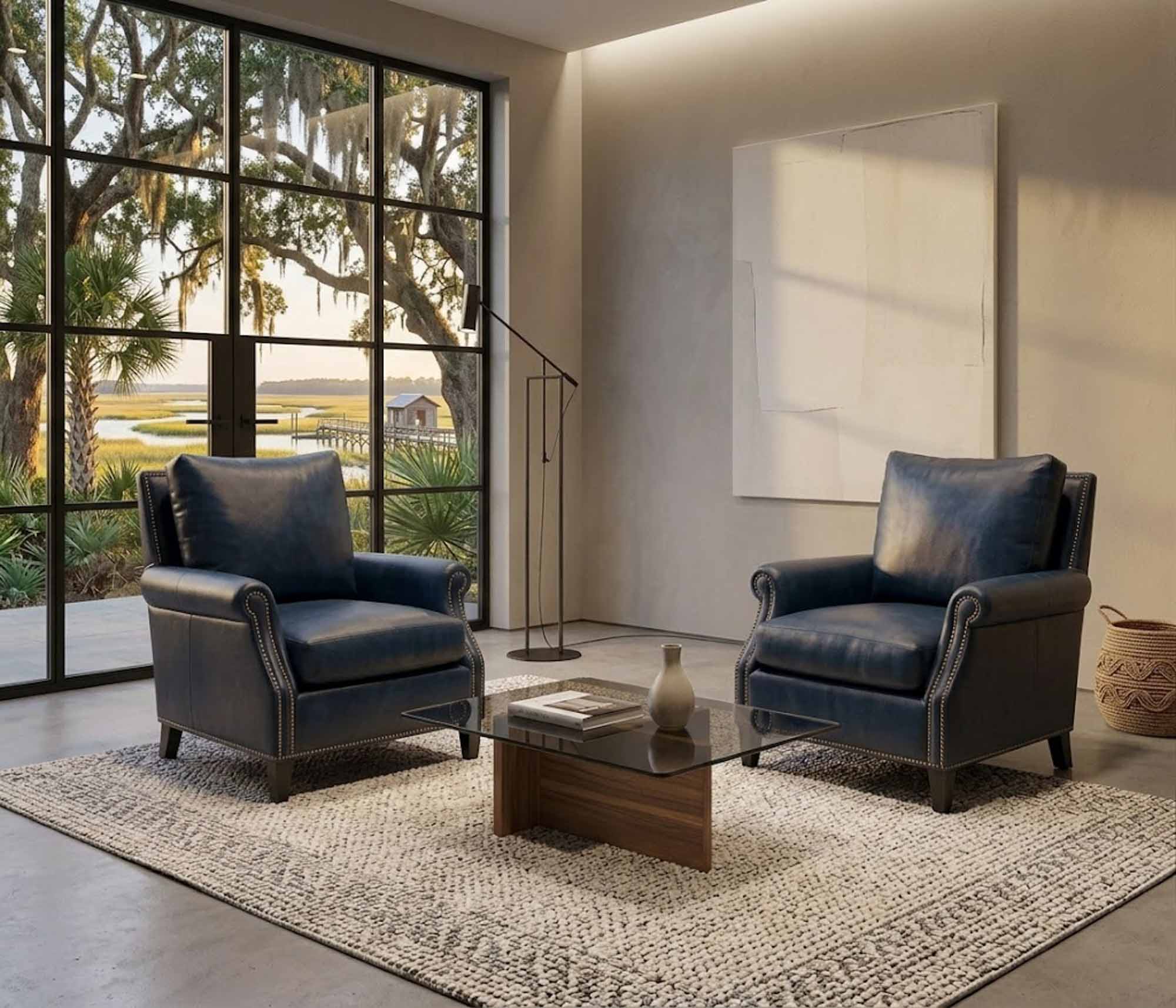Dana Leather Chair - Image 3