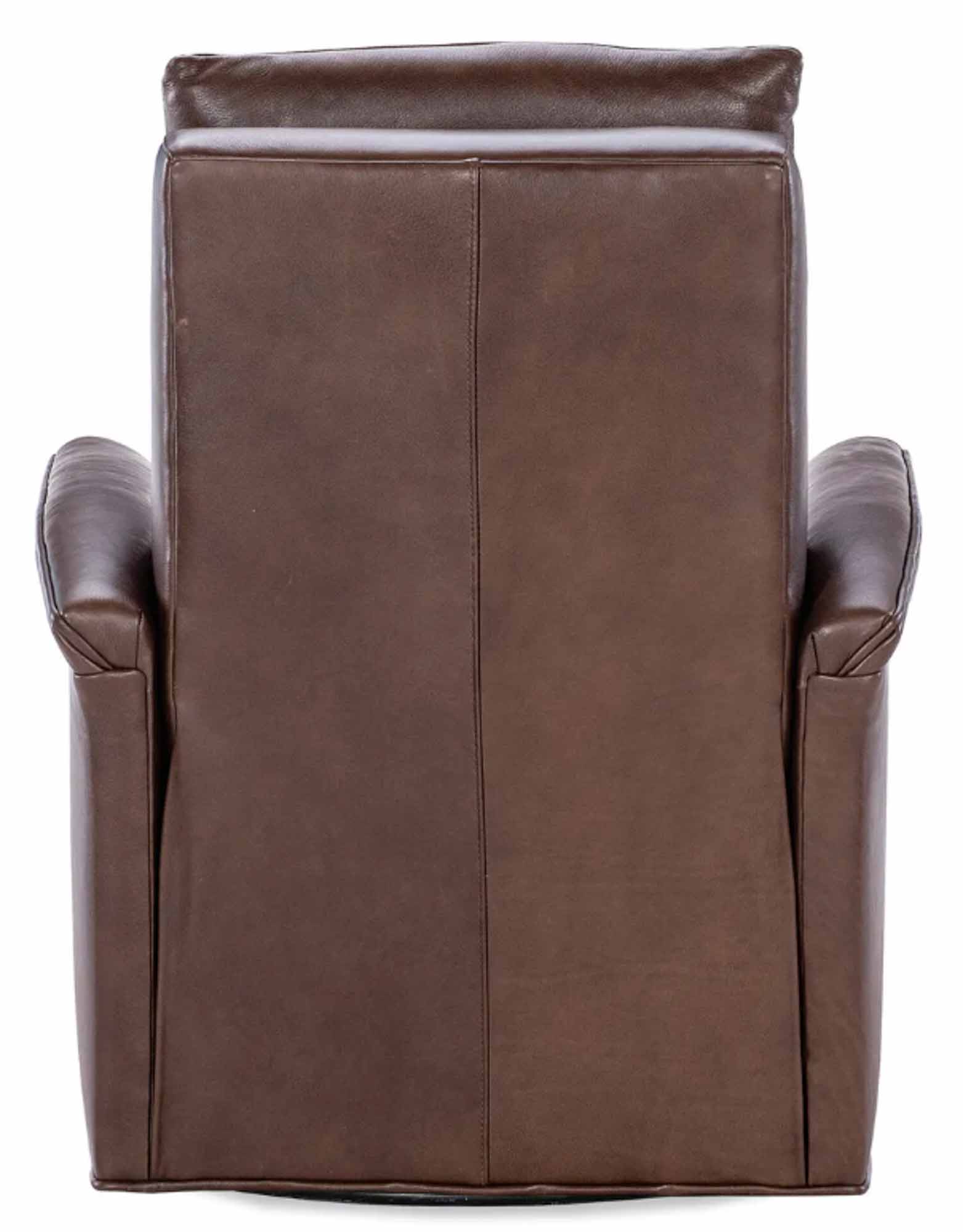 Dannie Leather Swivel Glider Recliner - Image 4