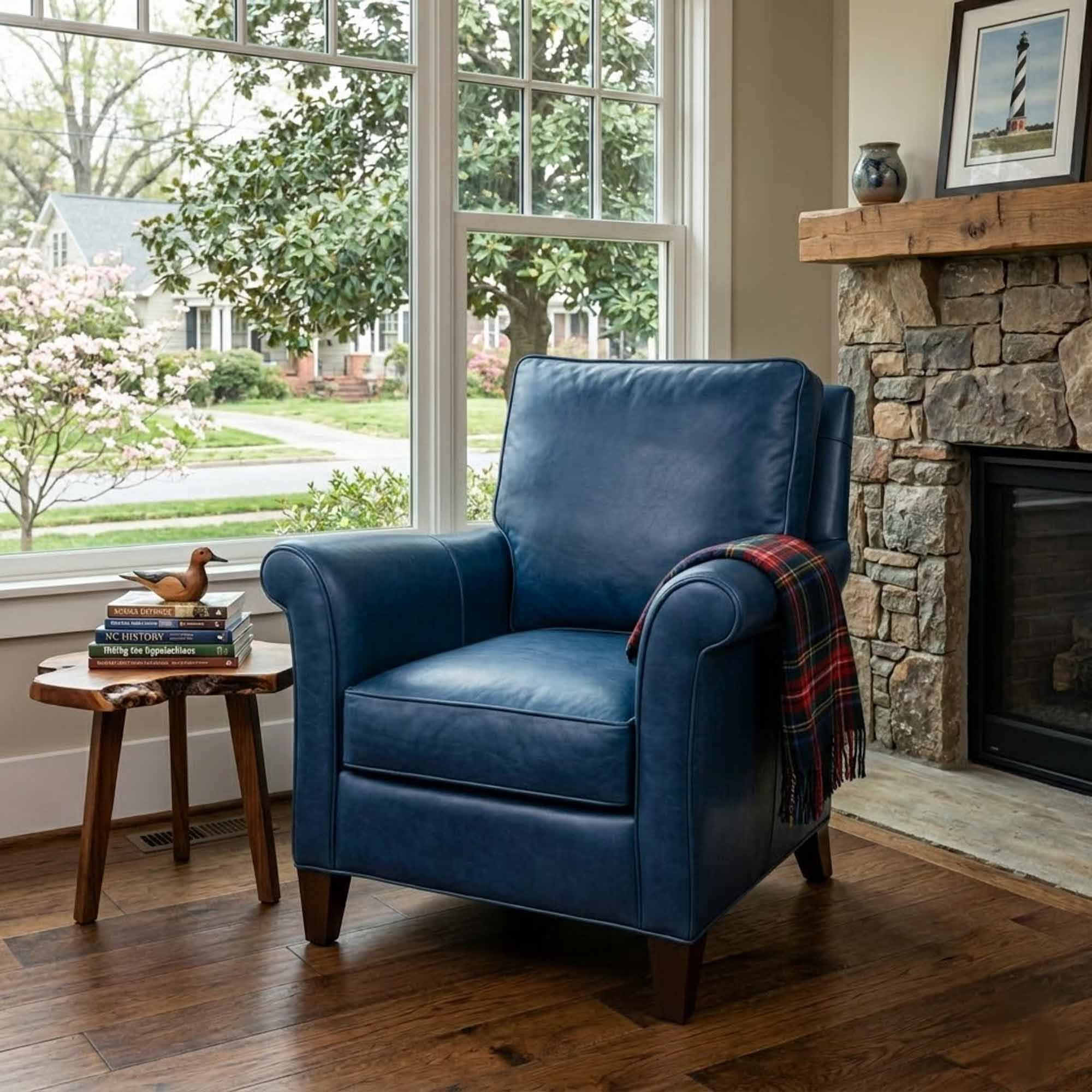 Dino Leather Chair - Image 4