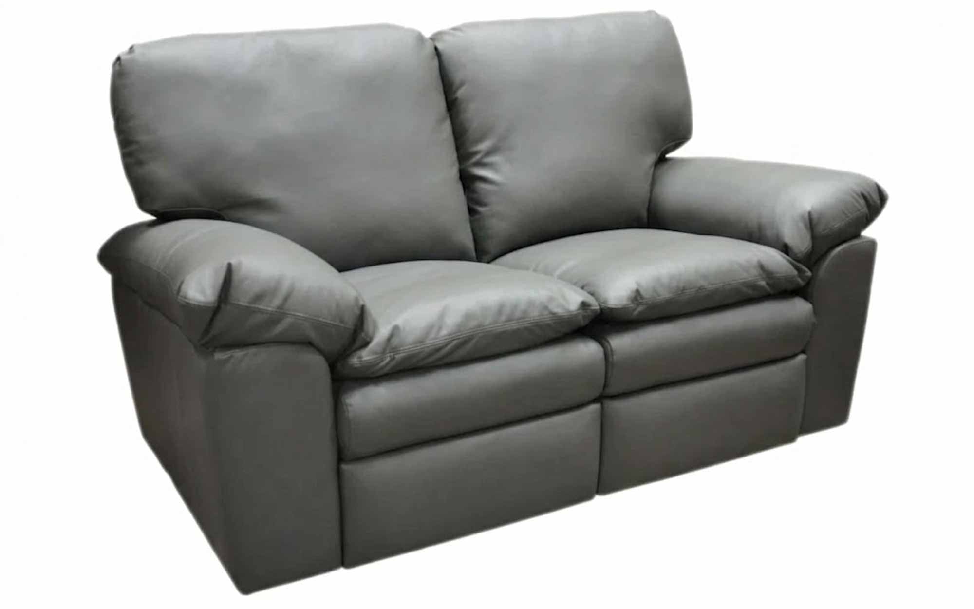 El Dorado Leather Reclining Loveseat