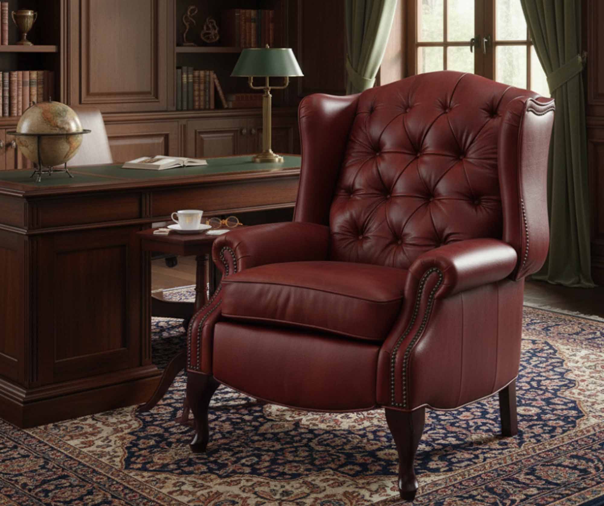 Elizabeth Leather Recliner - Image 4