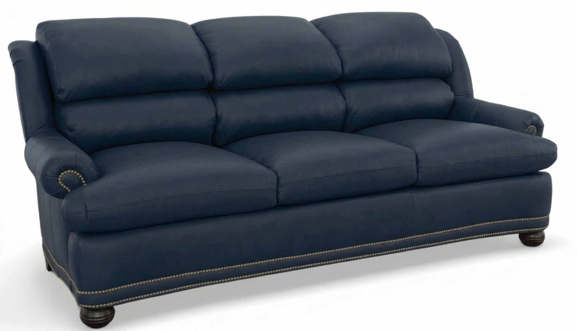 Ellis Leather Sofa - Image 2
