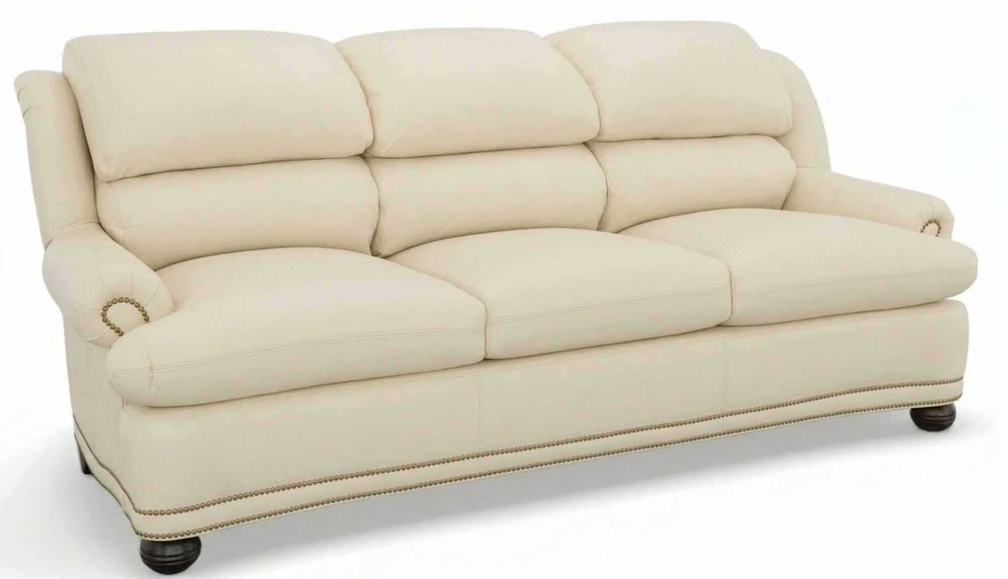 Ellis Leather Sofa - Image 3