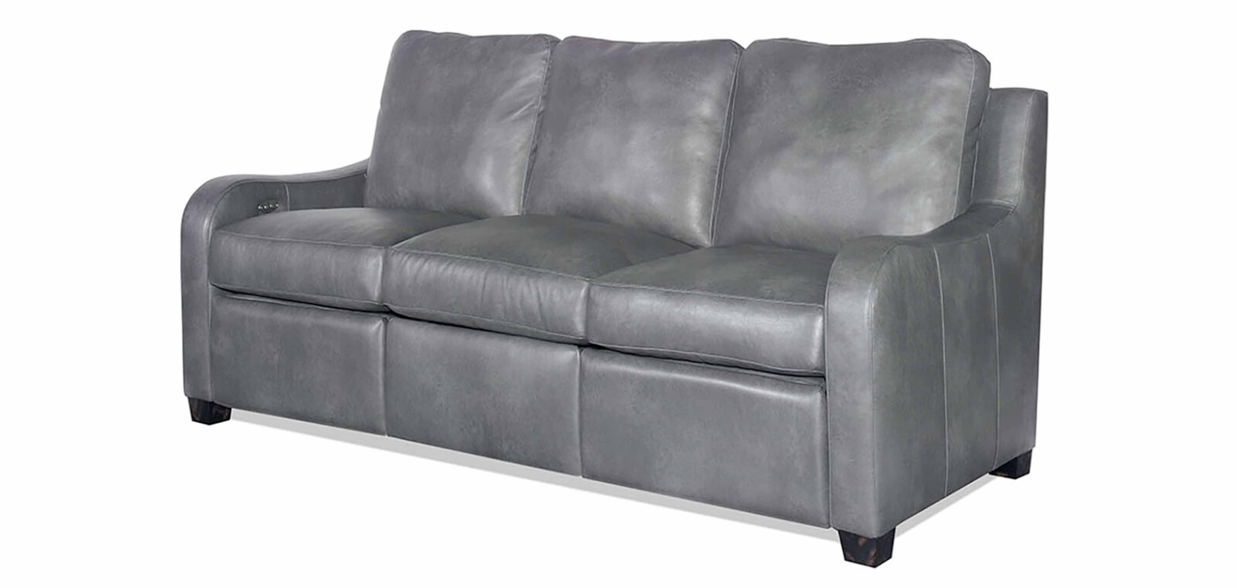 Ethan Leather Power Reclining Sofa With Articulating Headrest