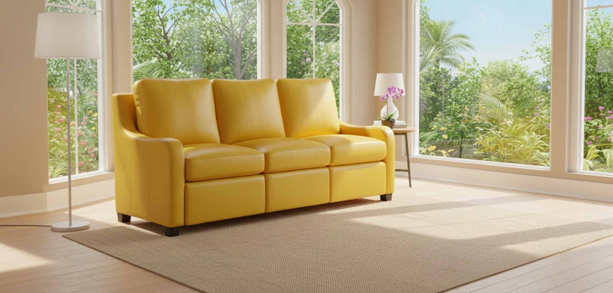 Ethan Leather Power Reclining Sofa With Articulating Headrest - Image 4