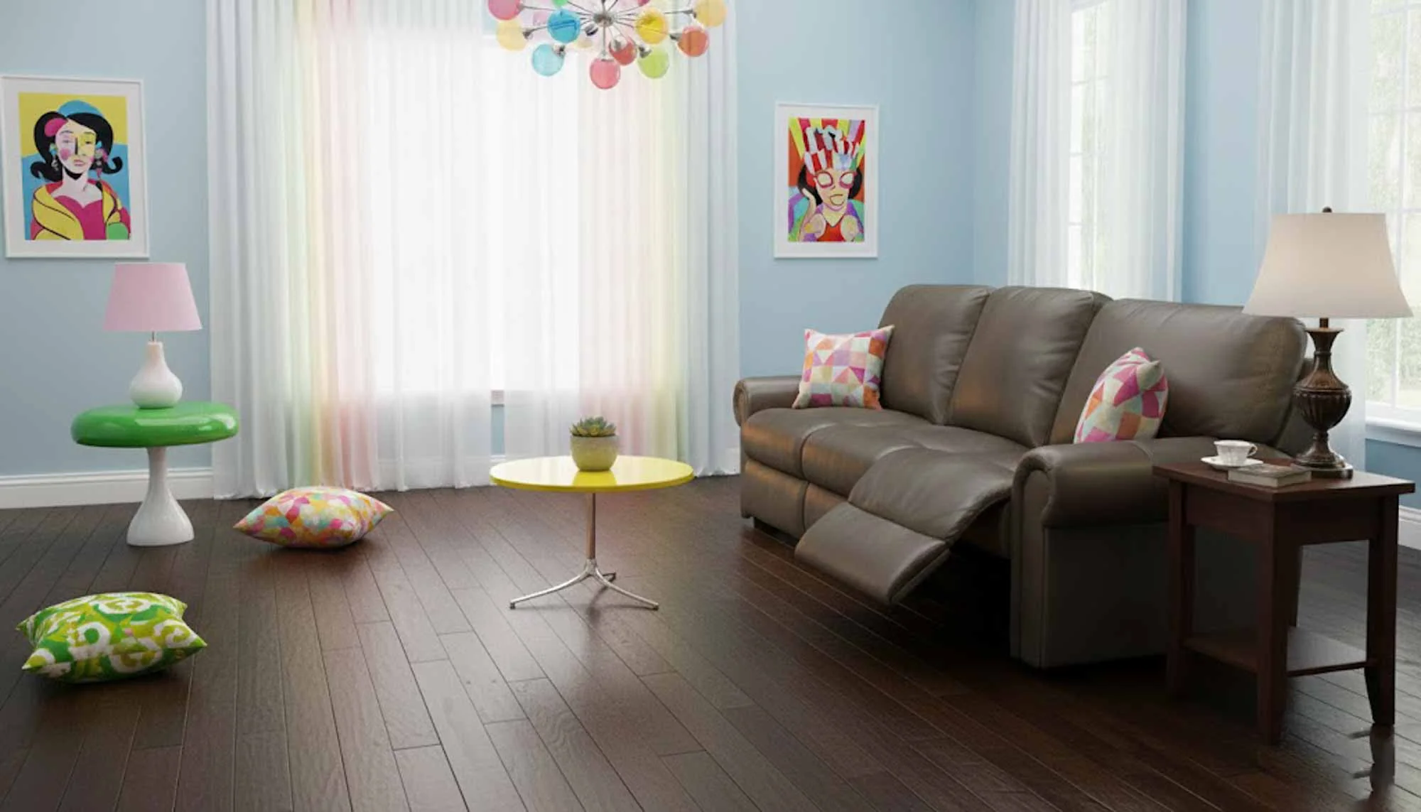 Fairfax Leather Reclining Loveseat - Image 4