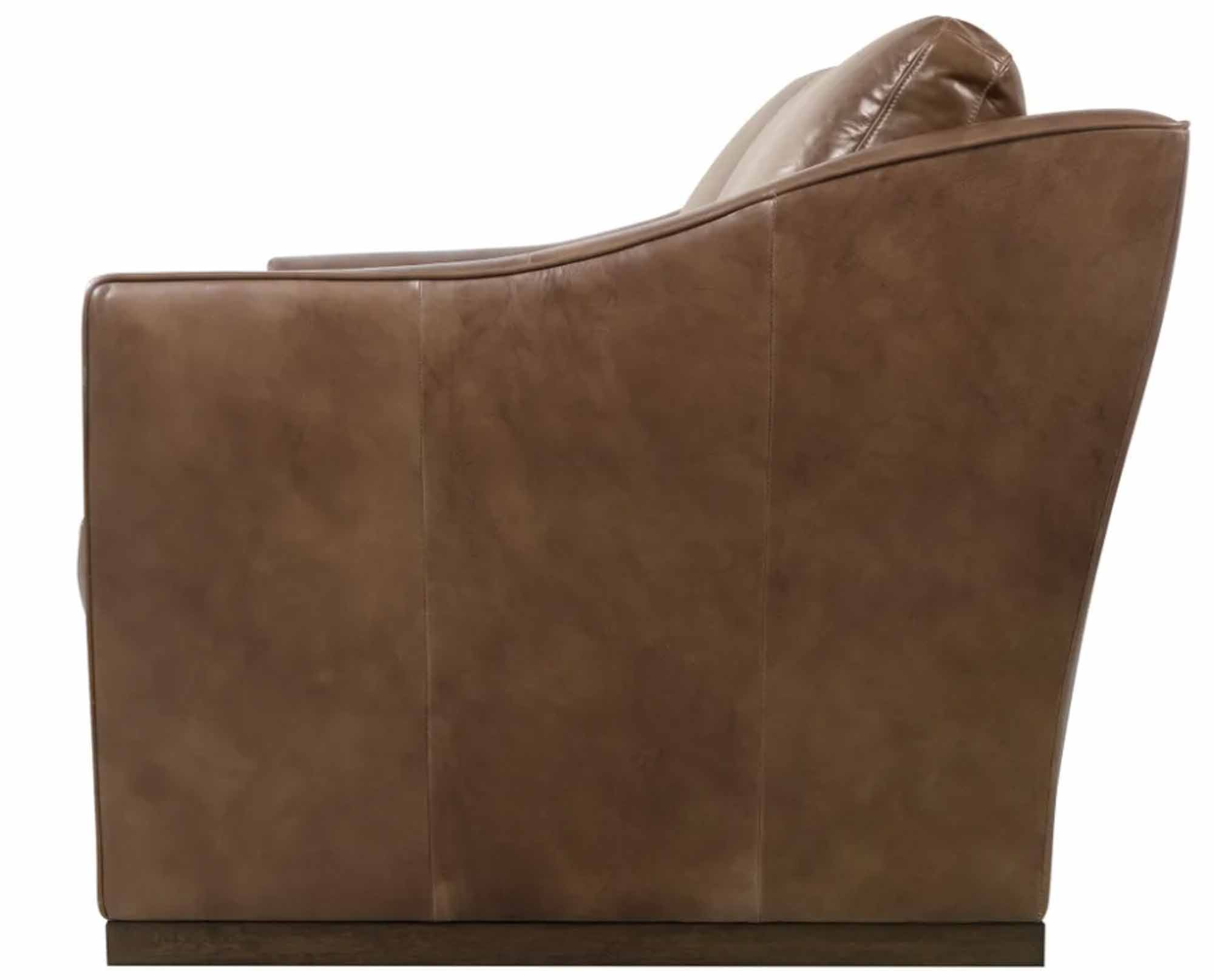 Fairytale Leather Sofa In Hazelnut - Image 4