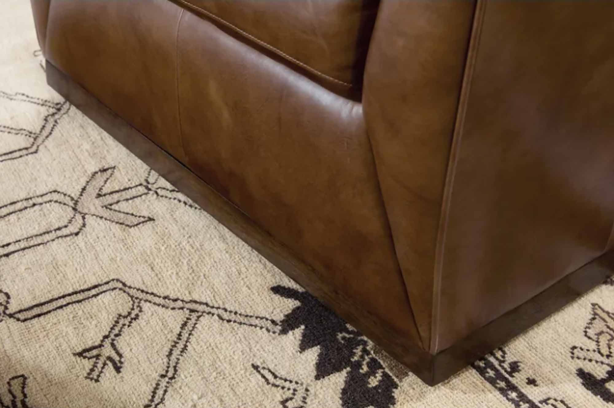 Fairytale Leather Sofa In Hazelnut - Image 6