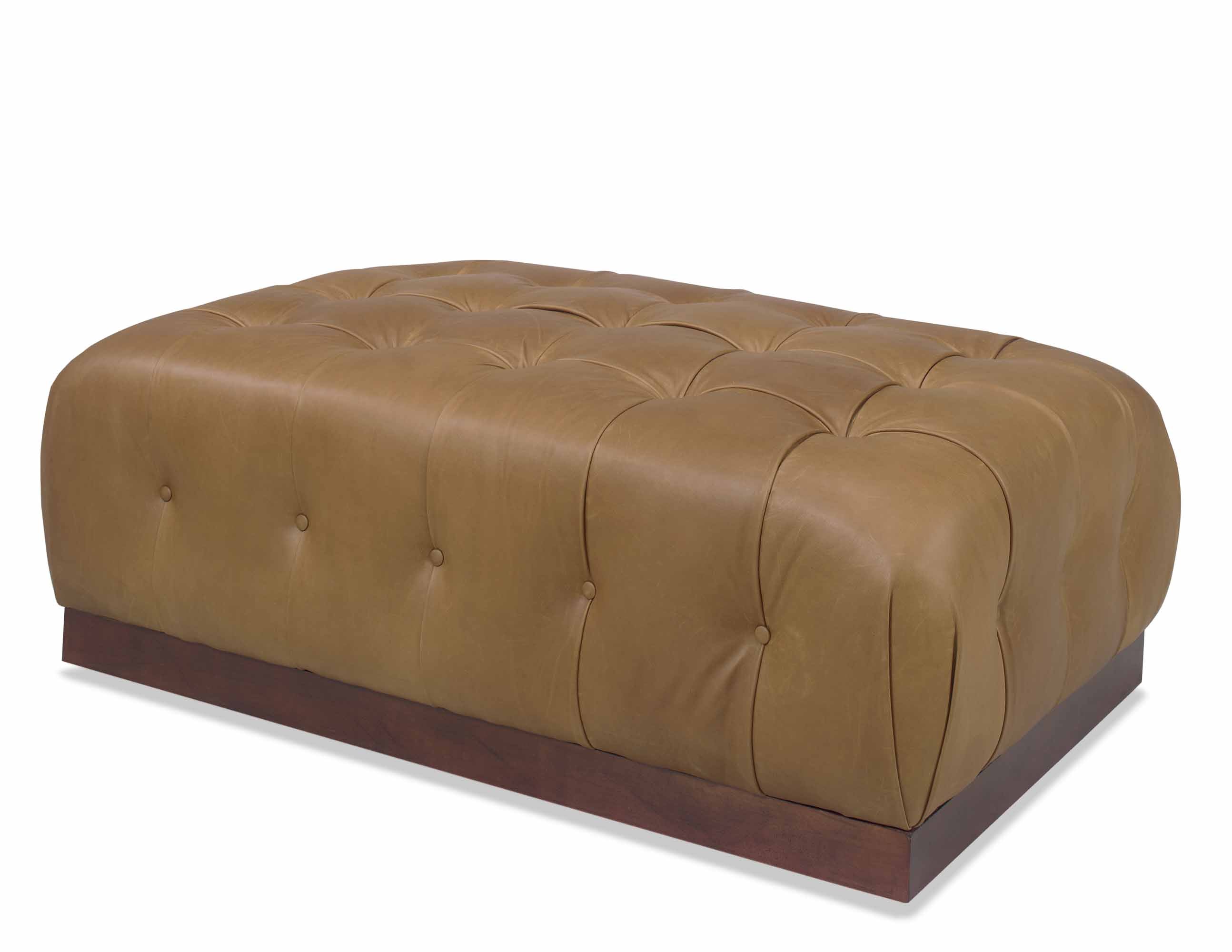Fleetwood Leather Ottoman