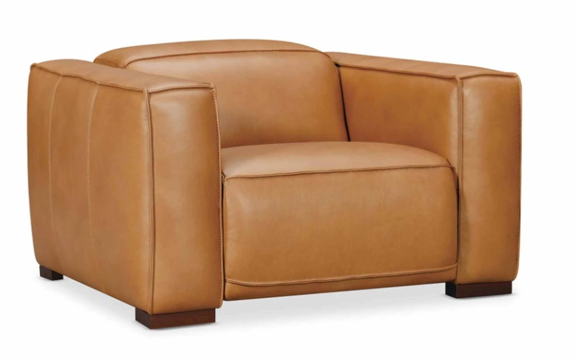 Fresco Leather Power Recliner With Articulating Headrest
