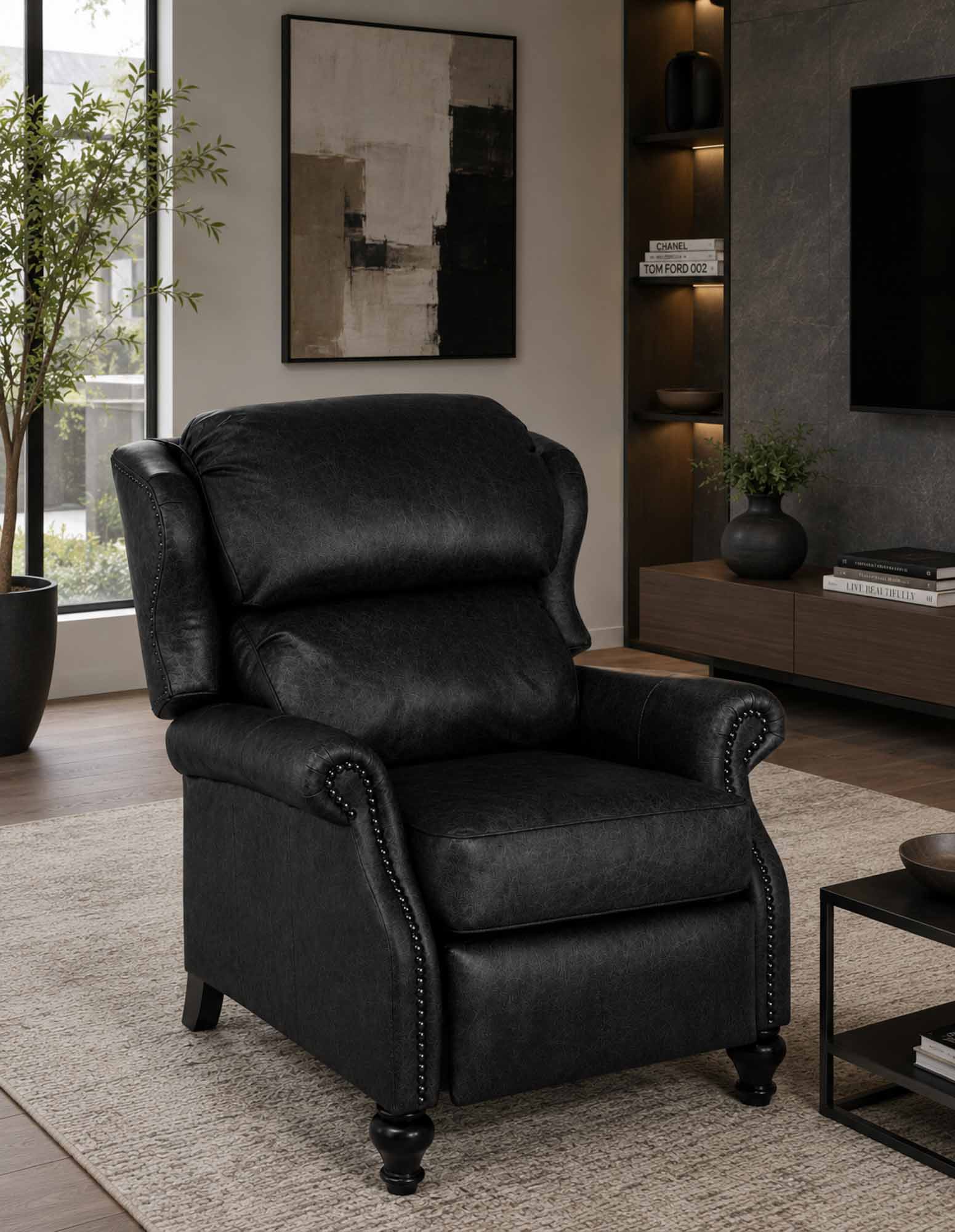 Georgetown Leather Power Recliner - Image 4