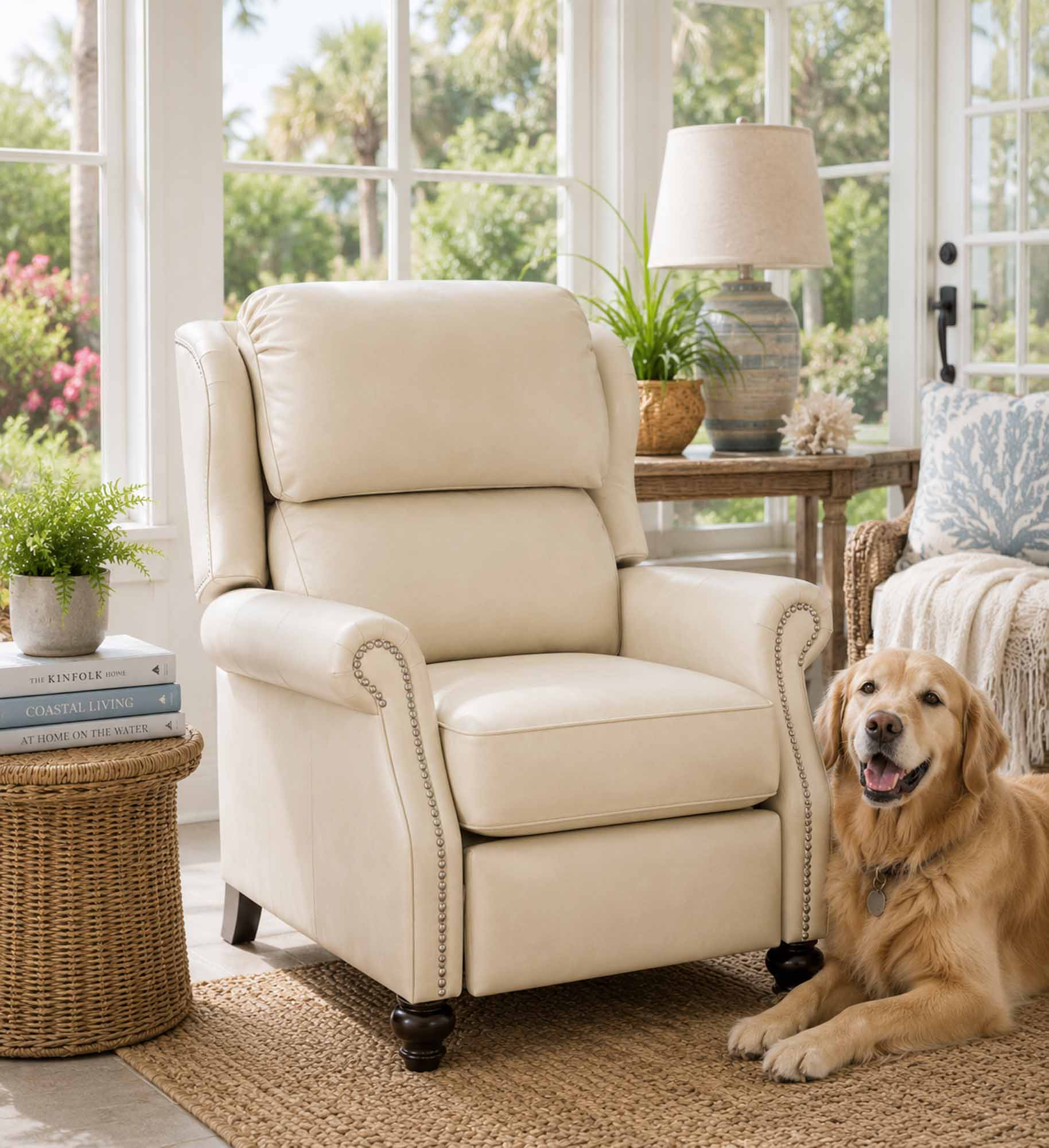 Georgetown Leather Power Recliner - Image 6