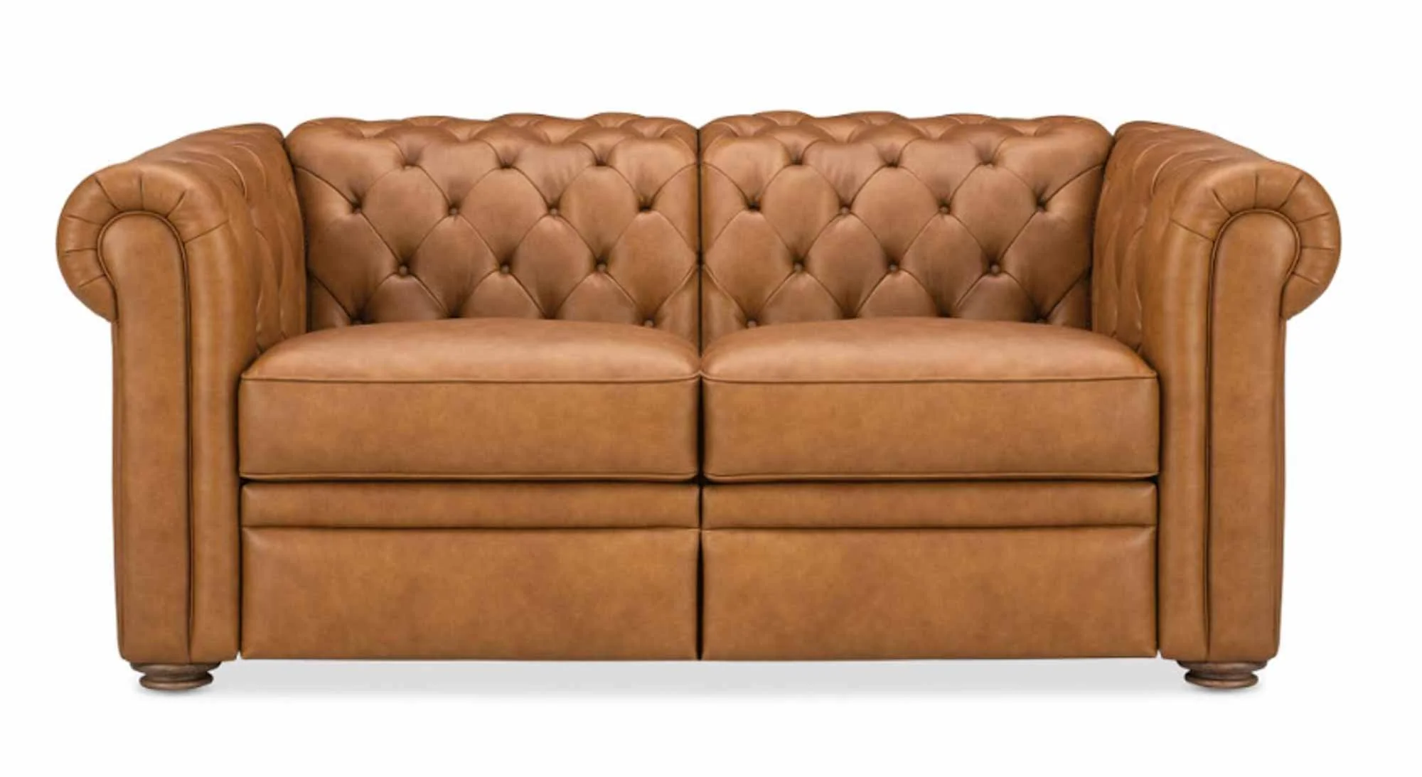 Glover Leather Power Reclining Loveseat With Articulating Headrest - Image 2