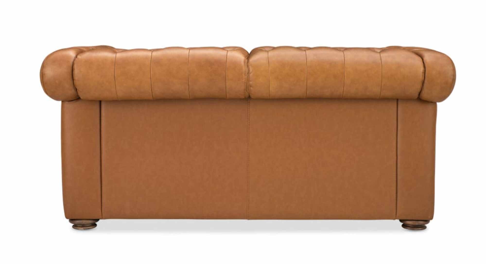 Glover Leather Power Reclining Loveseat With Articulating Headrest - Image 4
