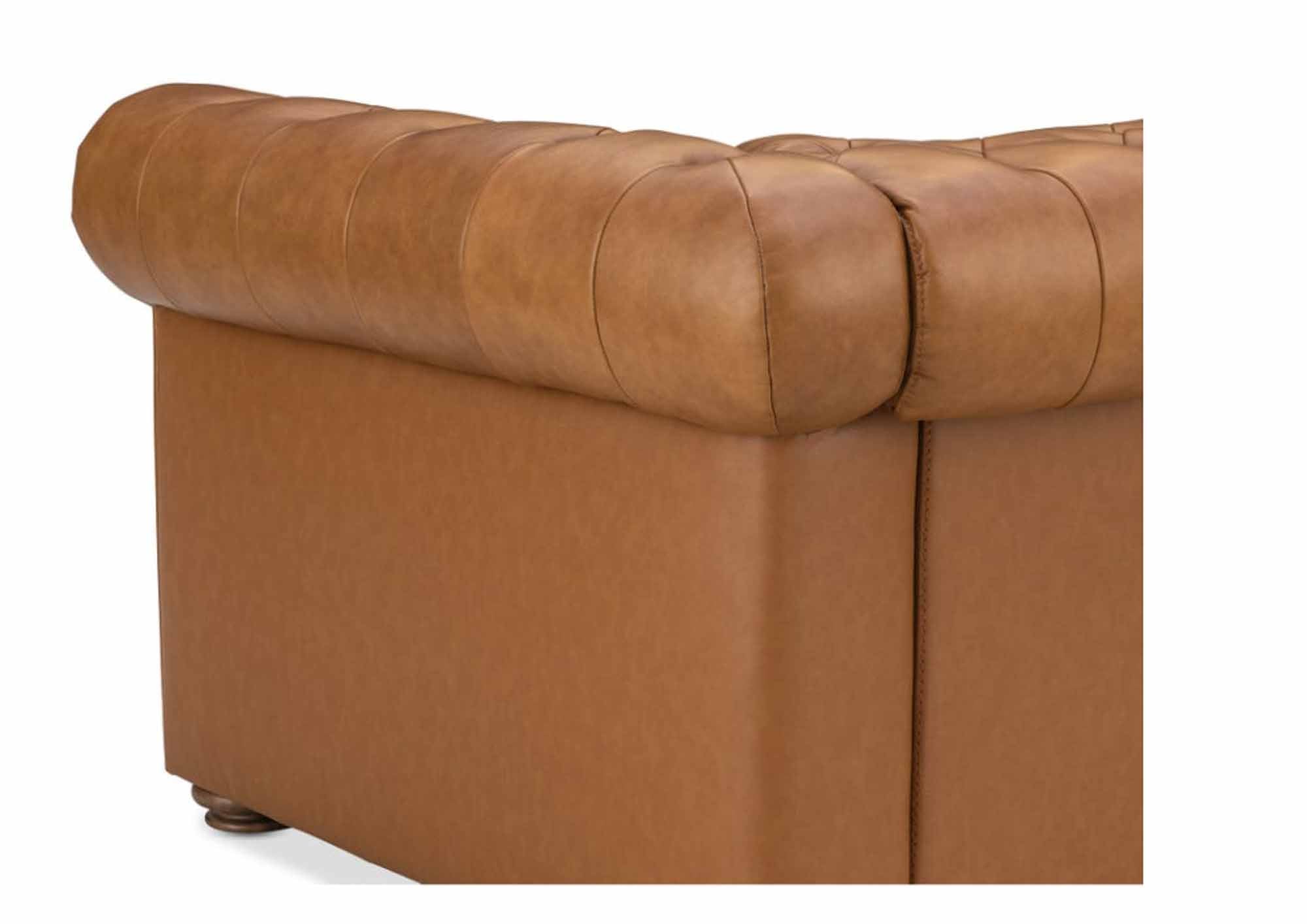 Glover Leather Power Reclining Loveseat With Articulating Headrest - Image 6